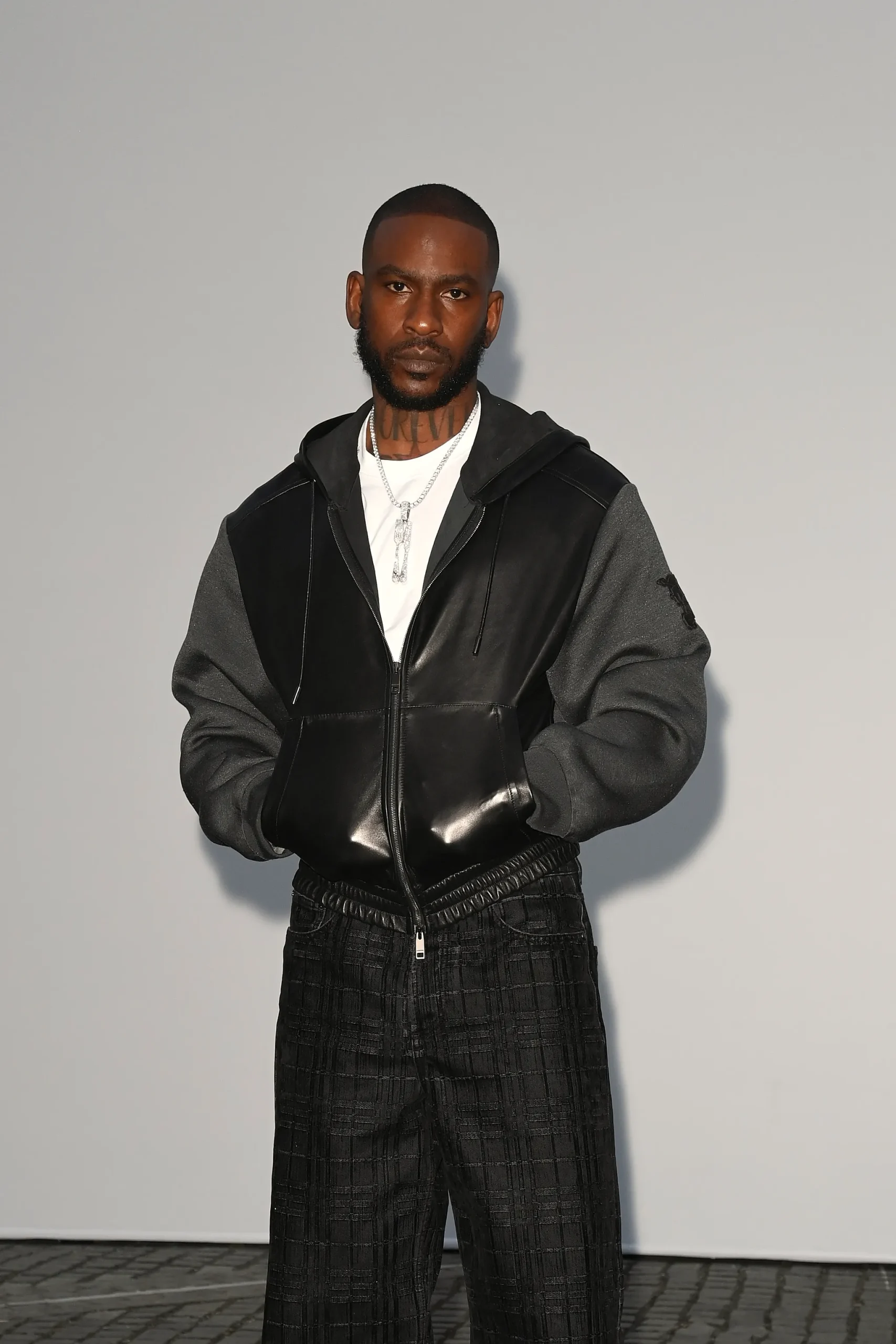 Skepta at Burberry.