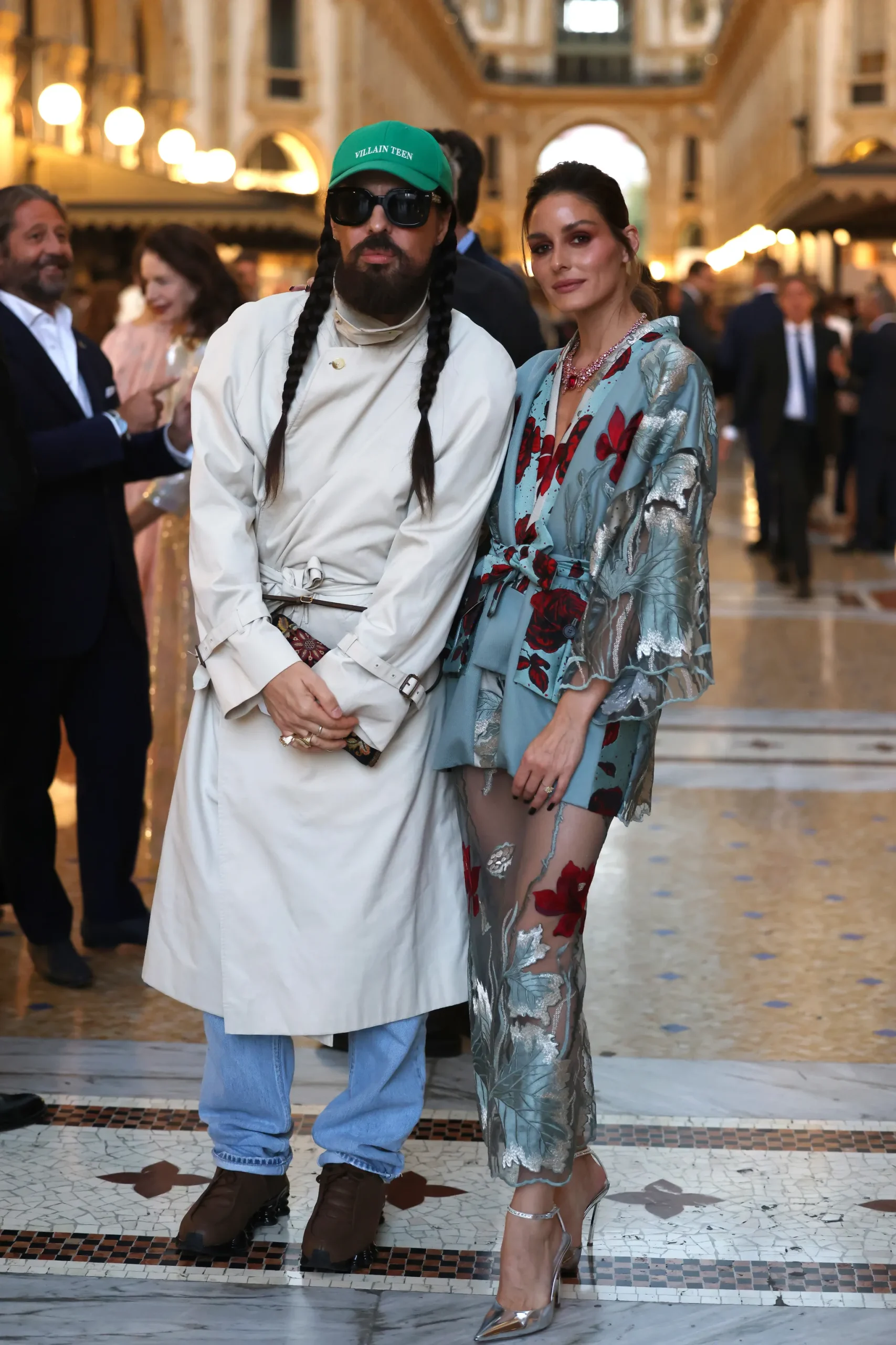 Alessandro Michele en Olivia Palermo