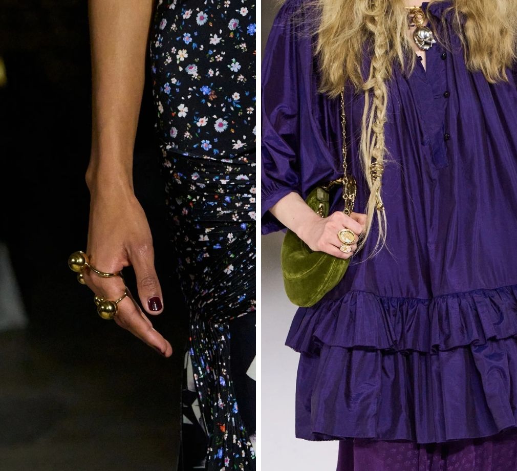 Ring stacking op de runway