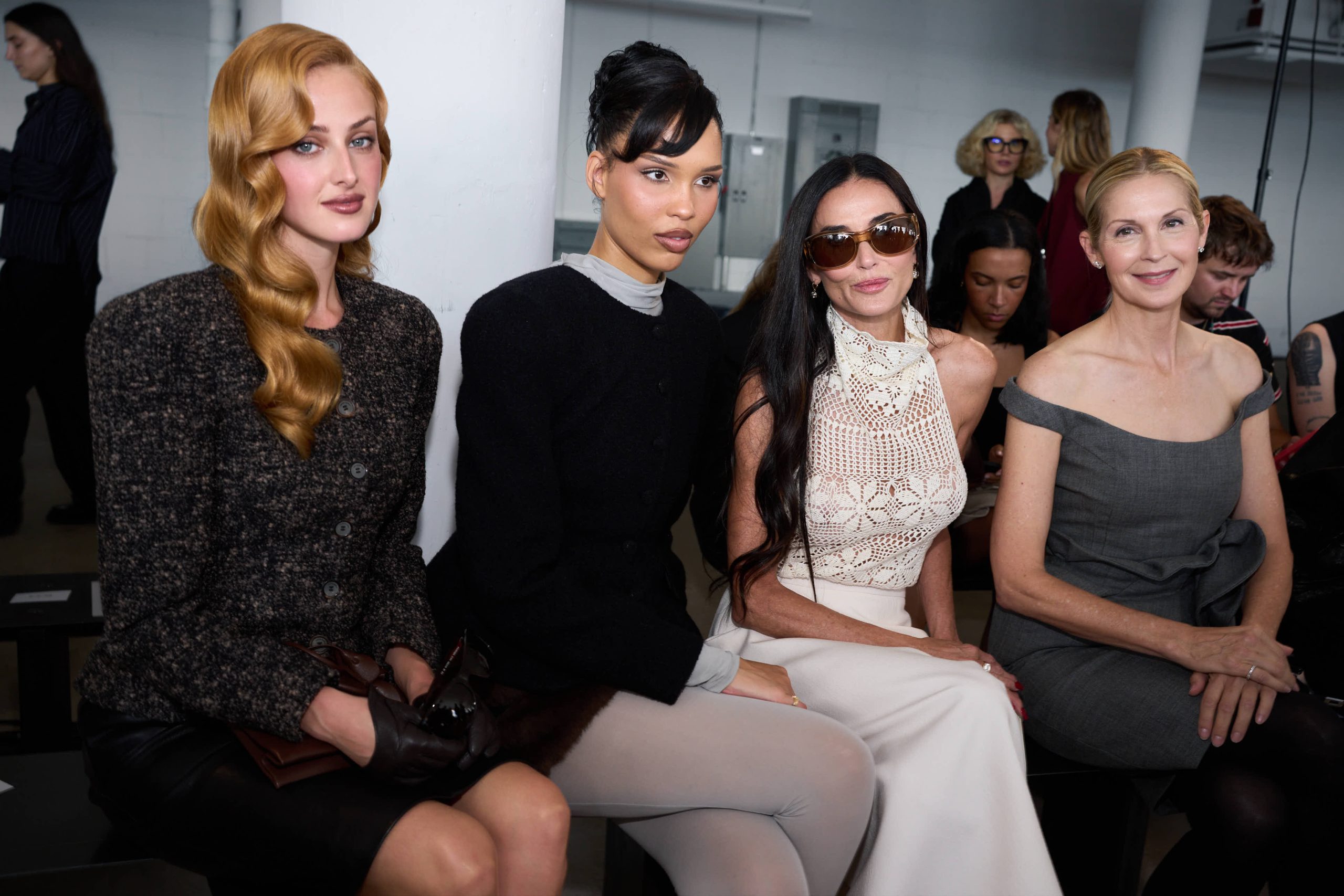 Demi Moore met Kelly Rutherford en Nara Smith