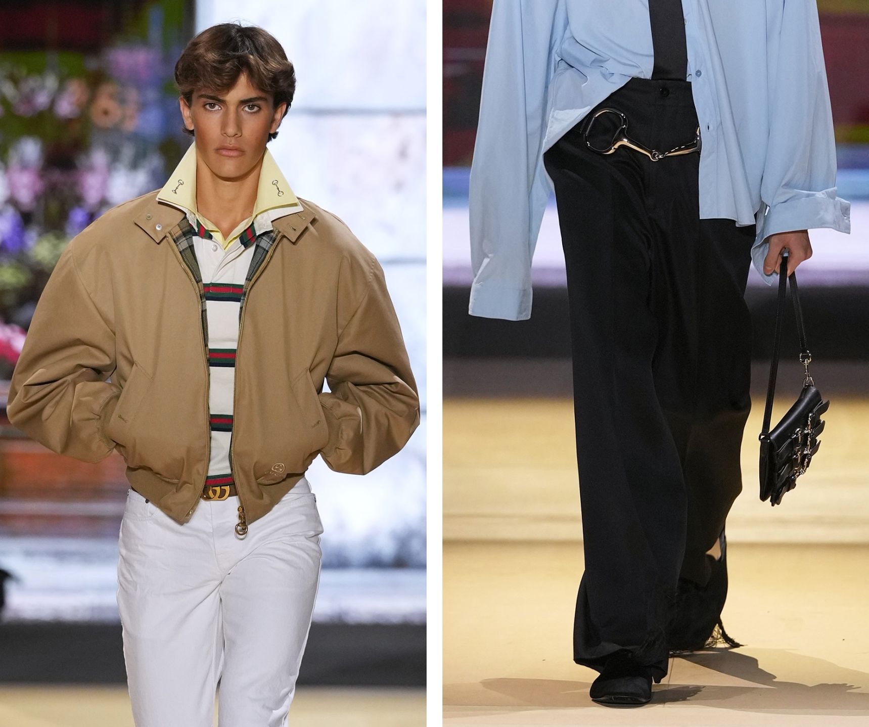 De horsebit bij Gucci lente/zomer 2026