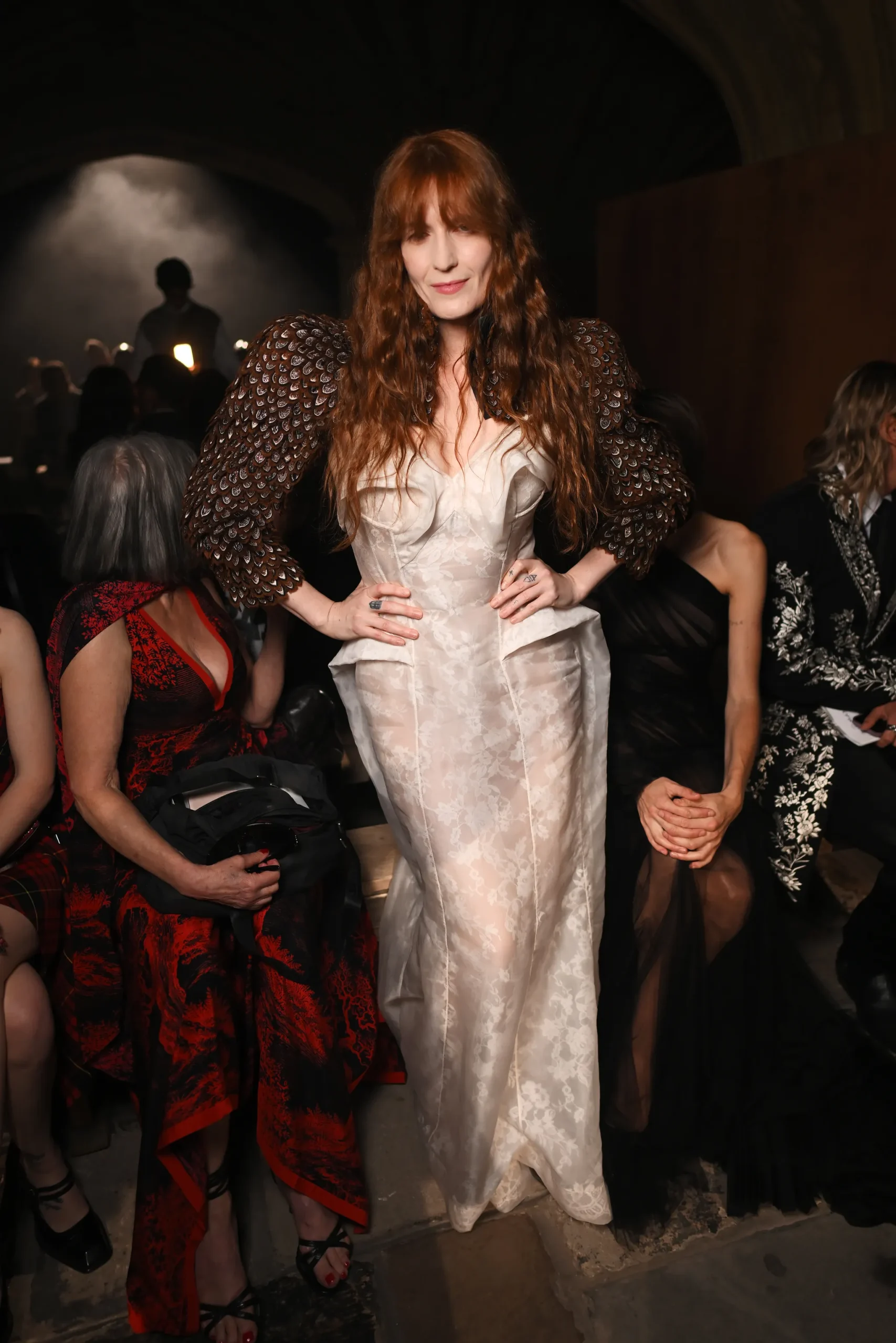 Florence Welch bij McQueen