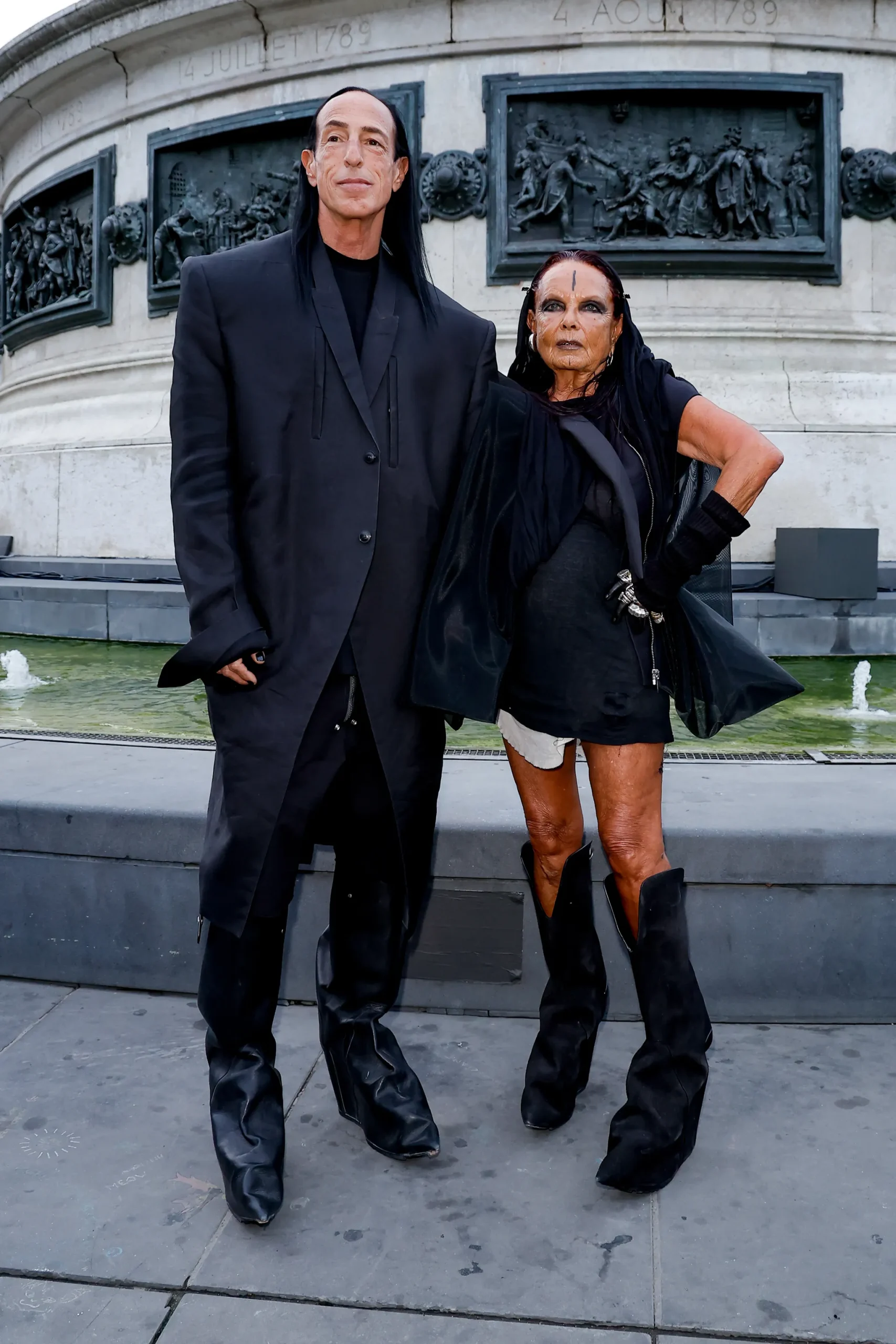 Rick Owens and Michèle Lamy at Matières Fécales.