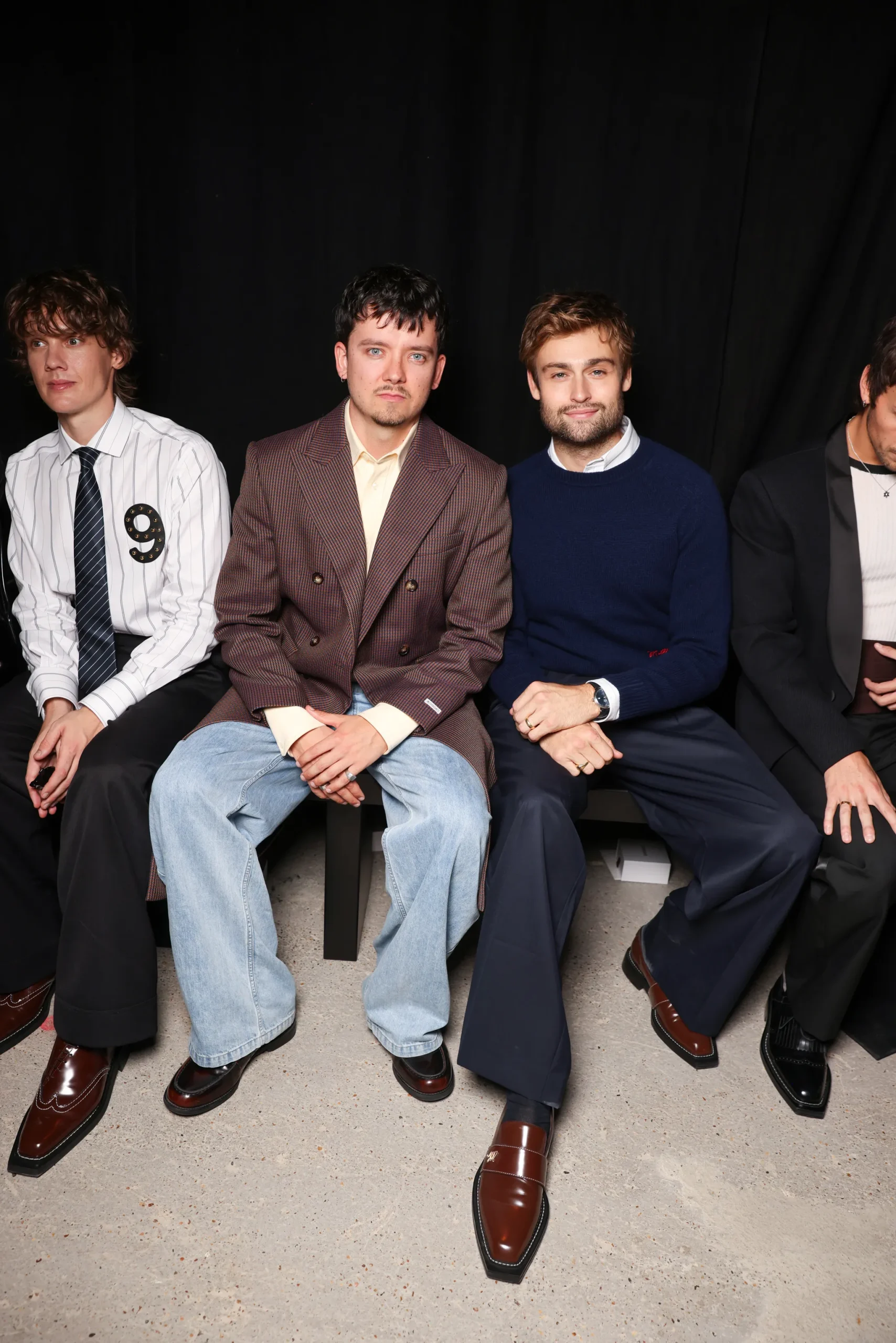 Hunter Doohan, Asa Butterfield en Douglas Booth bij Mithridate