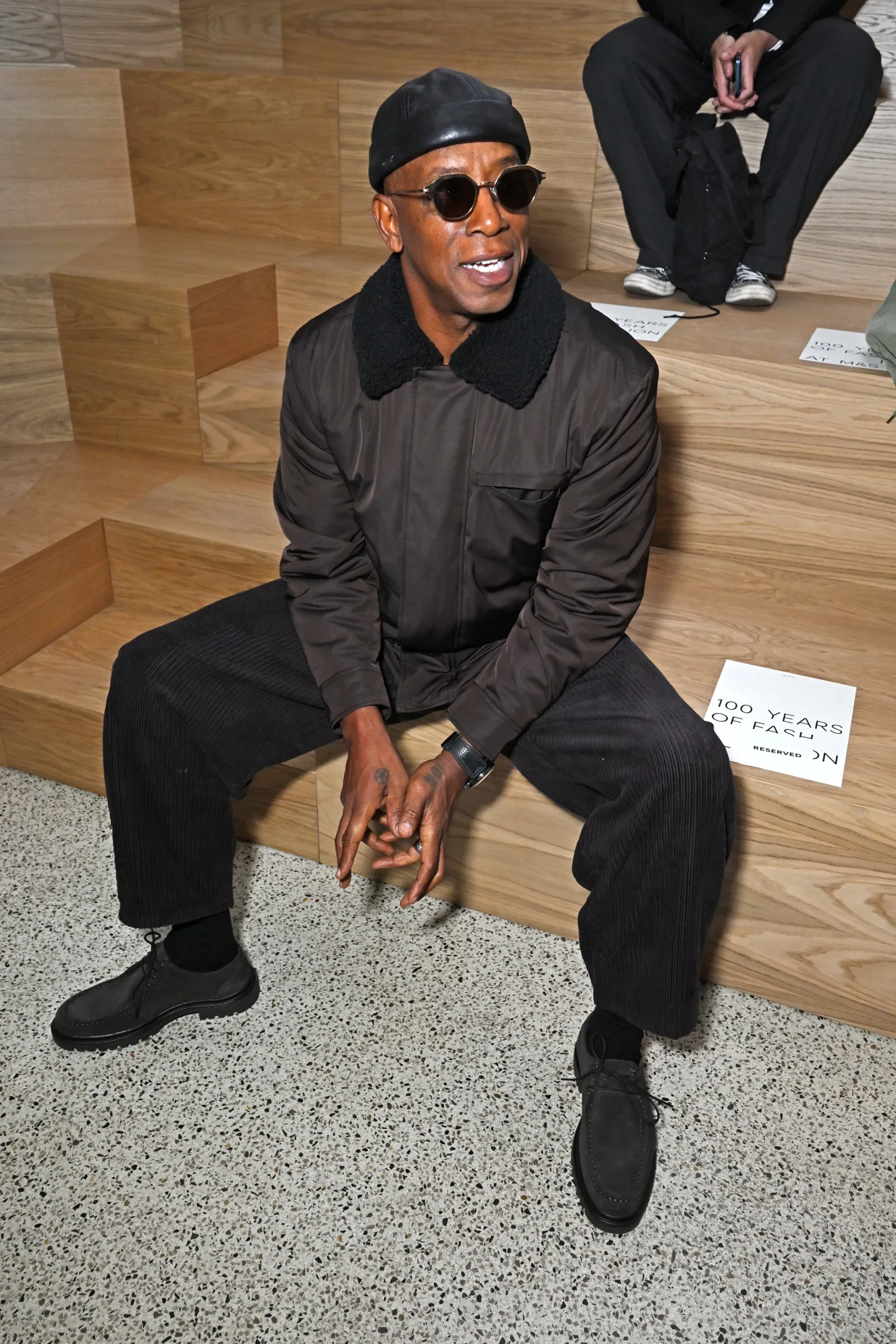 Ian Wright bij M&S