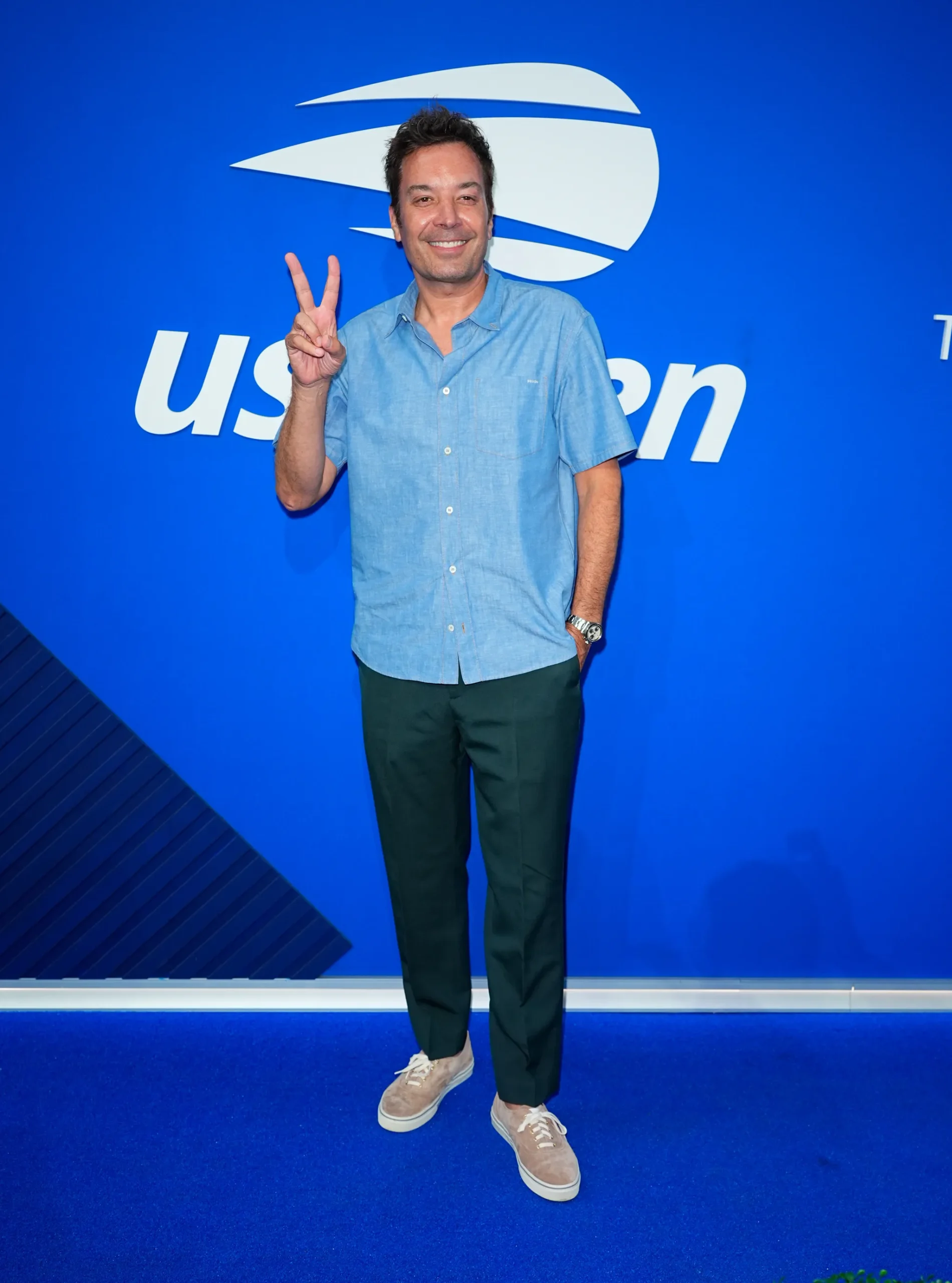 Jimmy Fallon op US Open