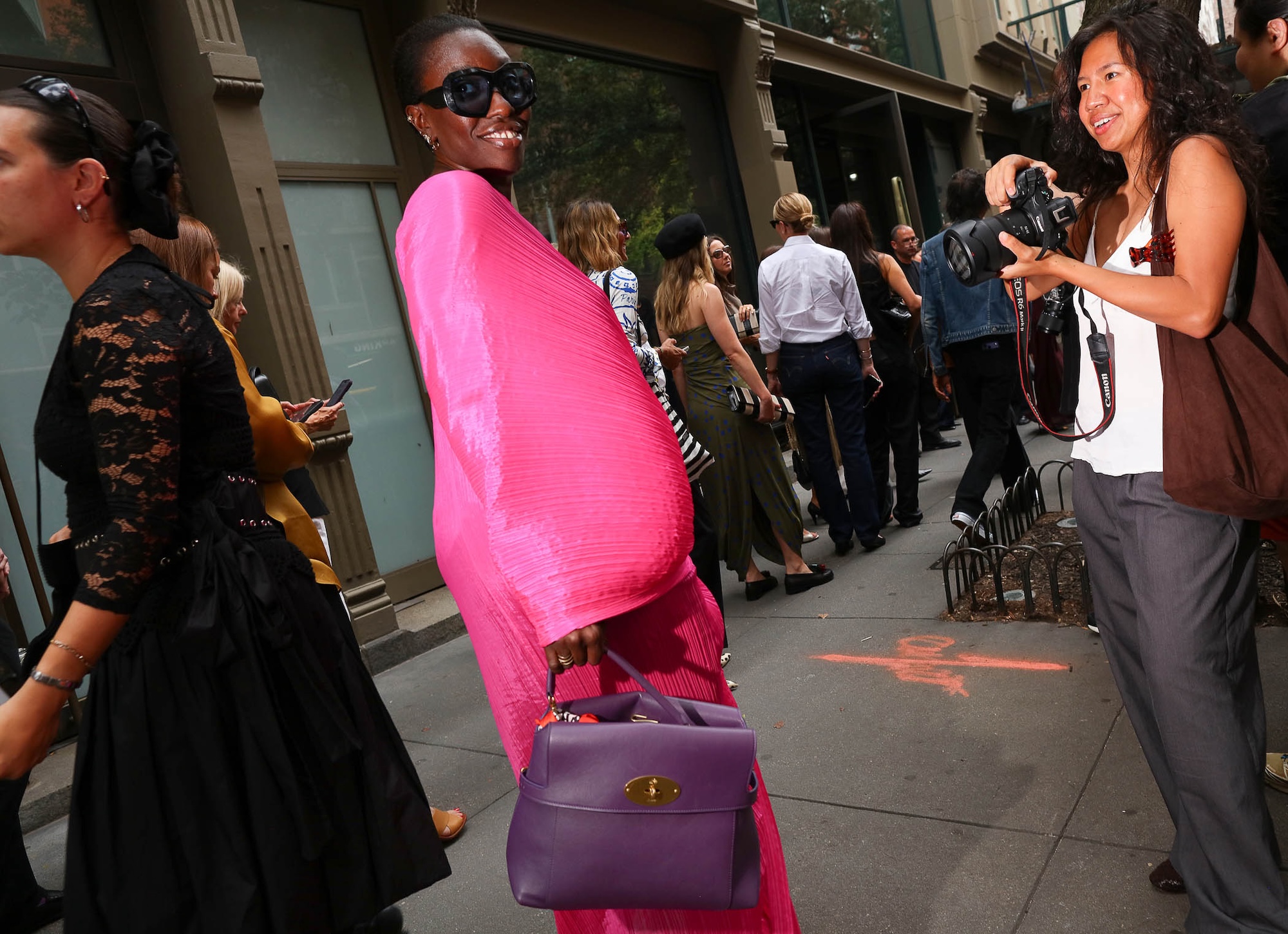Streetstyle tijdens New York Fashion Week lente/zomer 2027