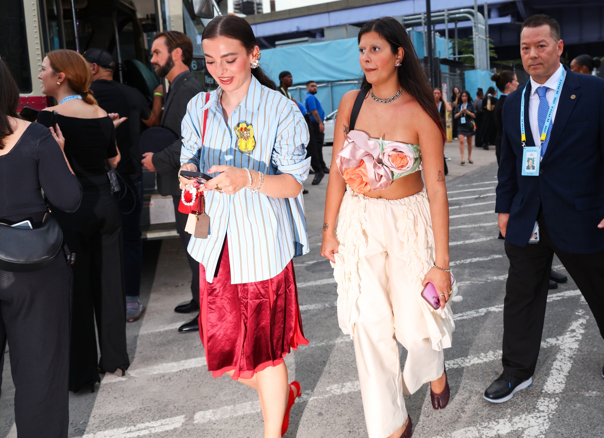 Streetstyle tijdens New York Fashion Week lente/zomer 2027