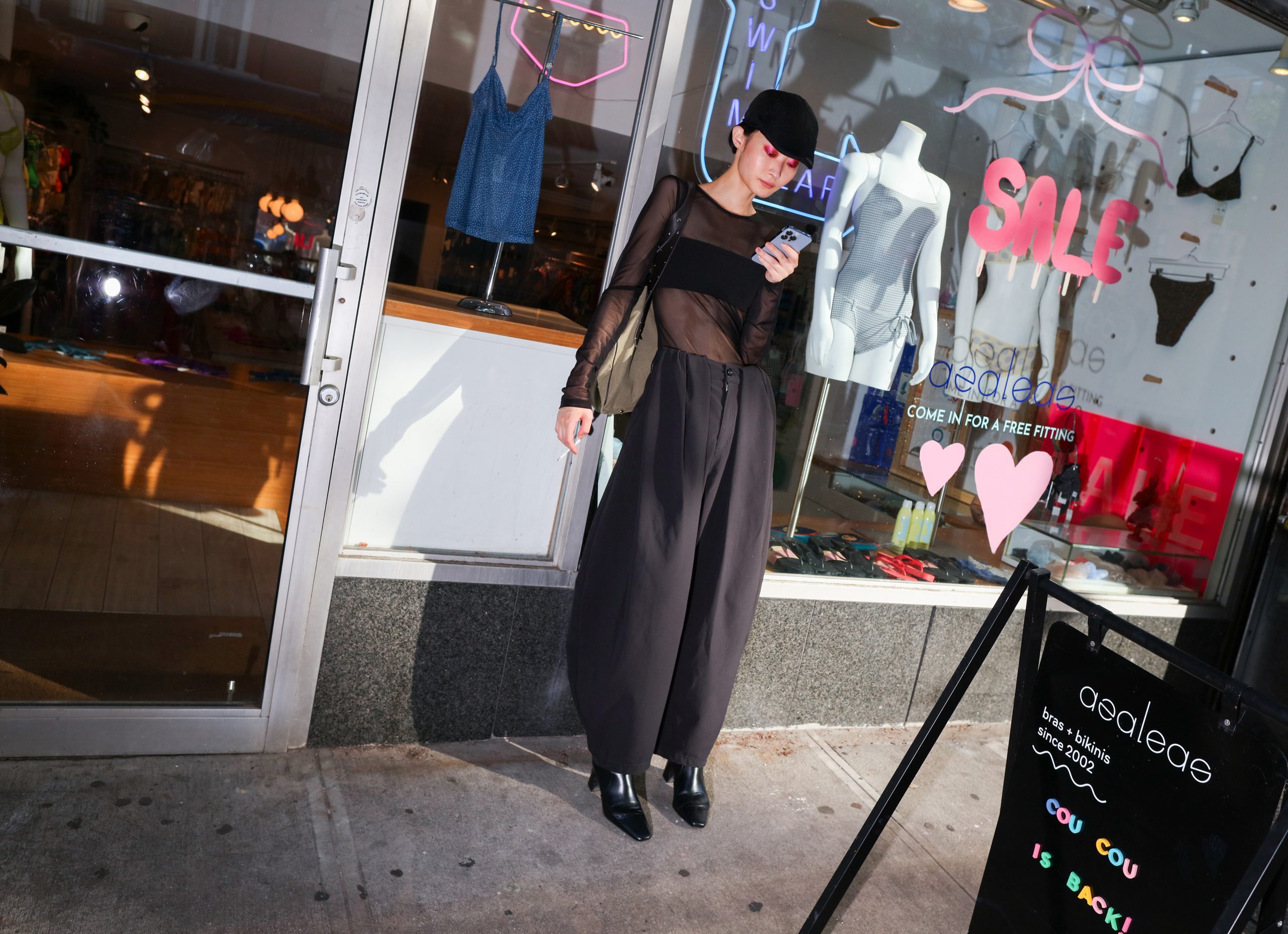 Streetstyle tijdens New York Fashion Week lente/zomer 2027