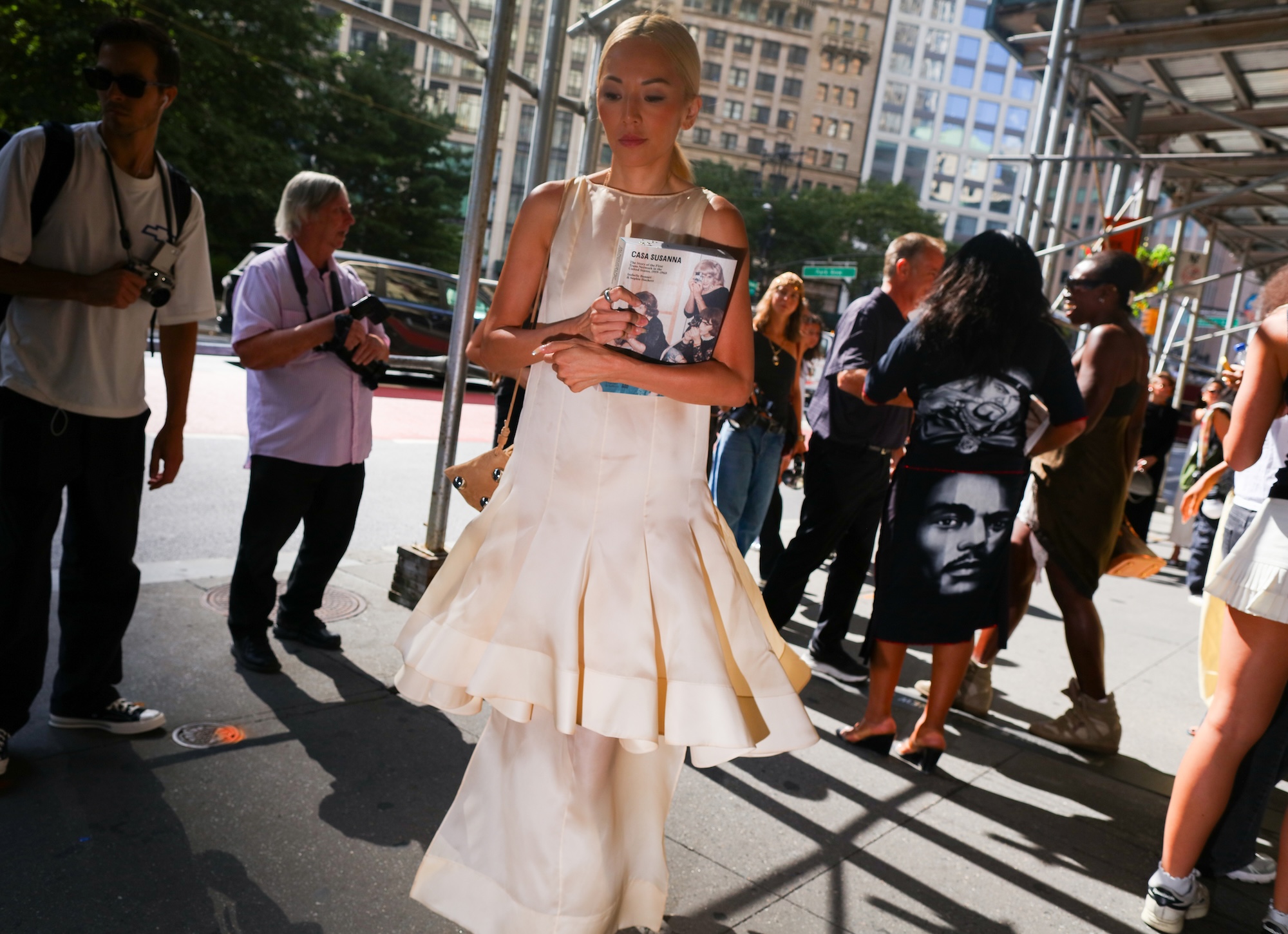 Streetstyle tijdens New York Fashion Week lente/zomer 2027