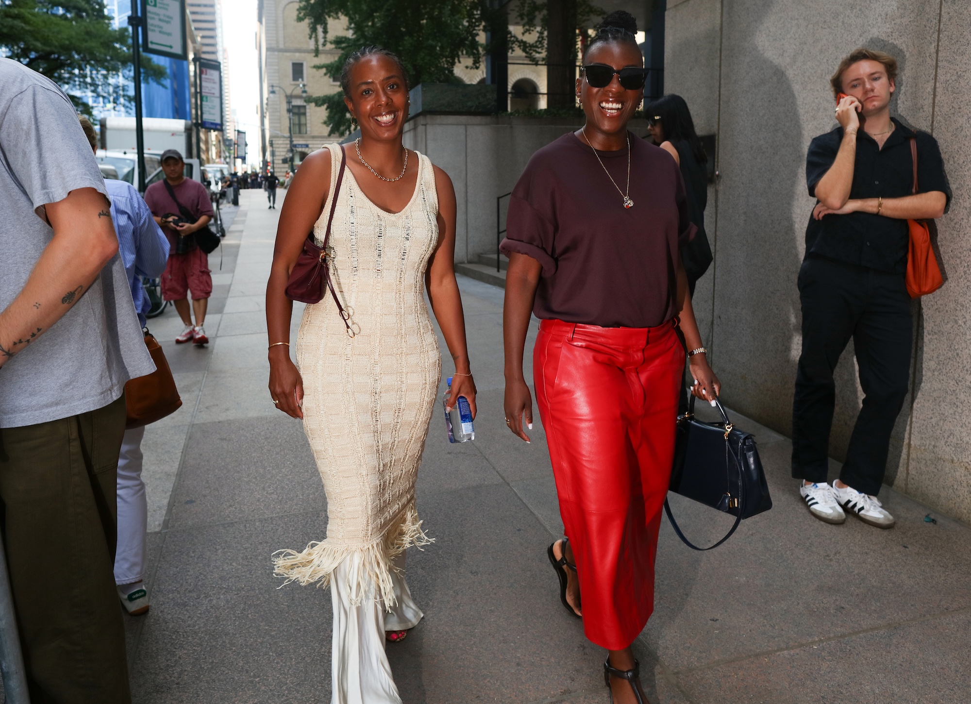 Streetstyle tijdens New York Fashion Week lente/zomer 2027