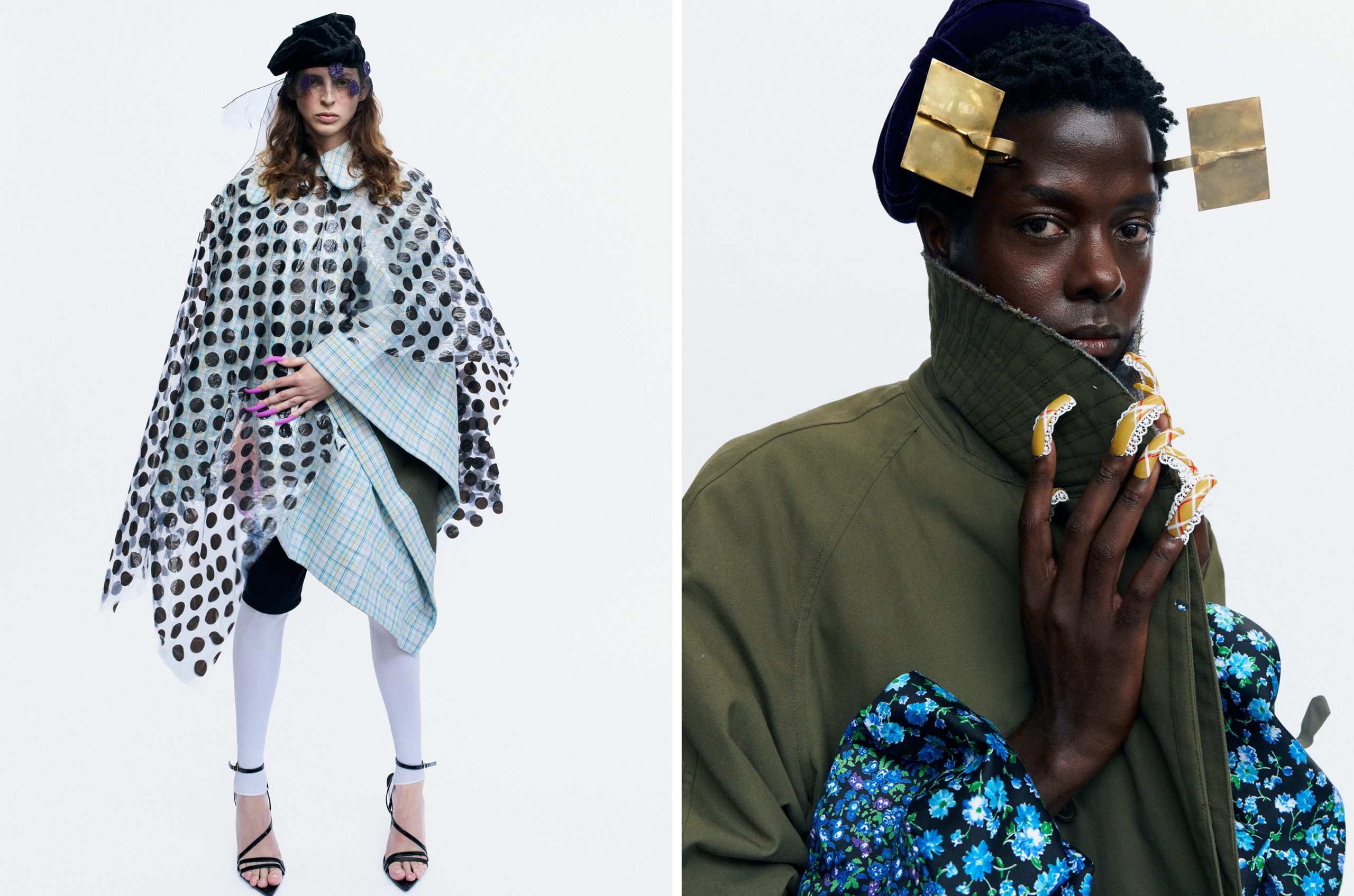 Lookbook van Pablo Salvador Willemars' collectie 'Nat bij Regen' door Marc de Groot