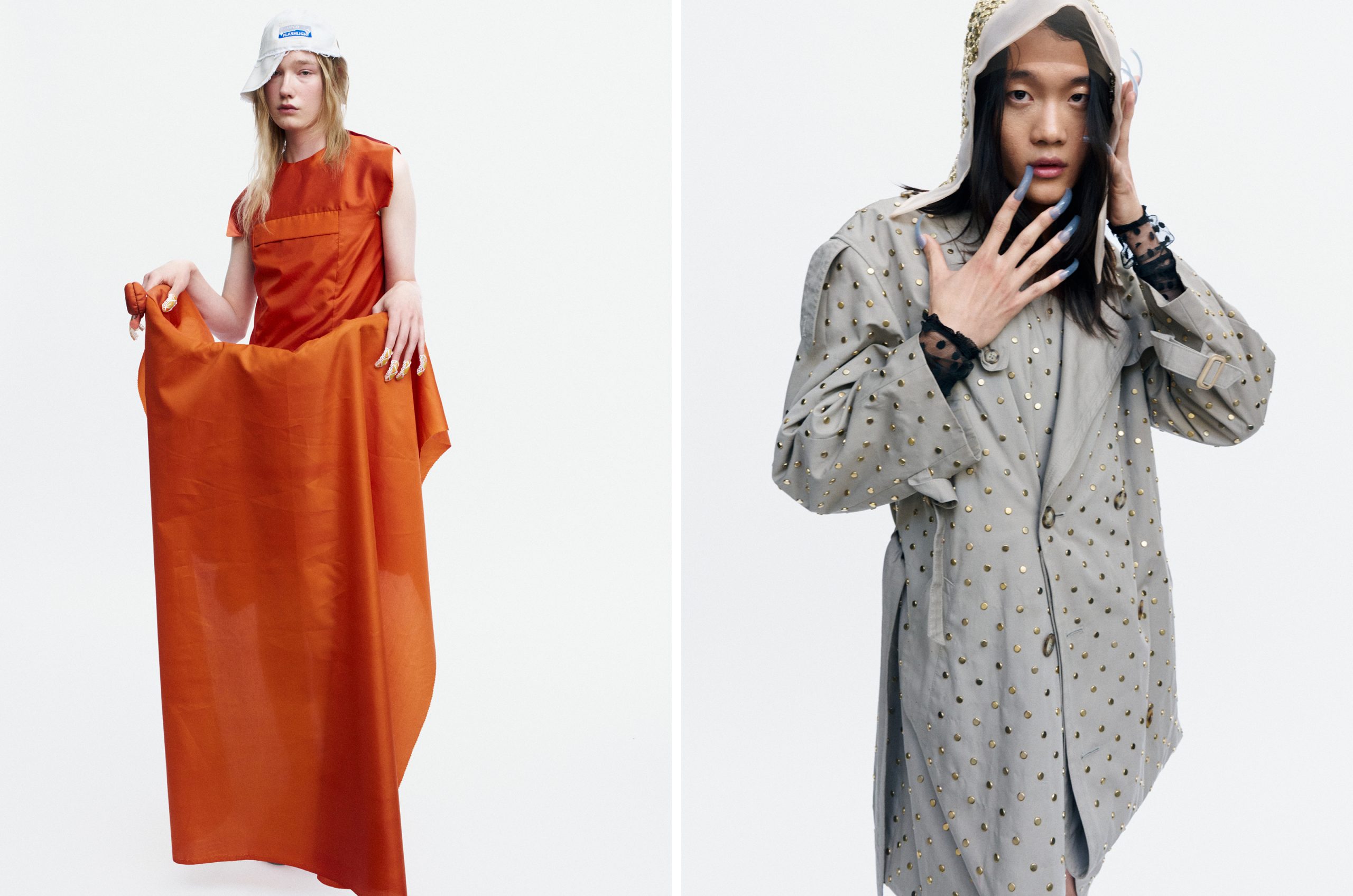 Lookbook van Pablo Salvador Willemars' collectie 'Nat bij Regen' door Marc de Groot
