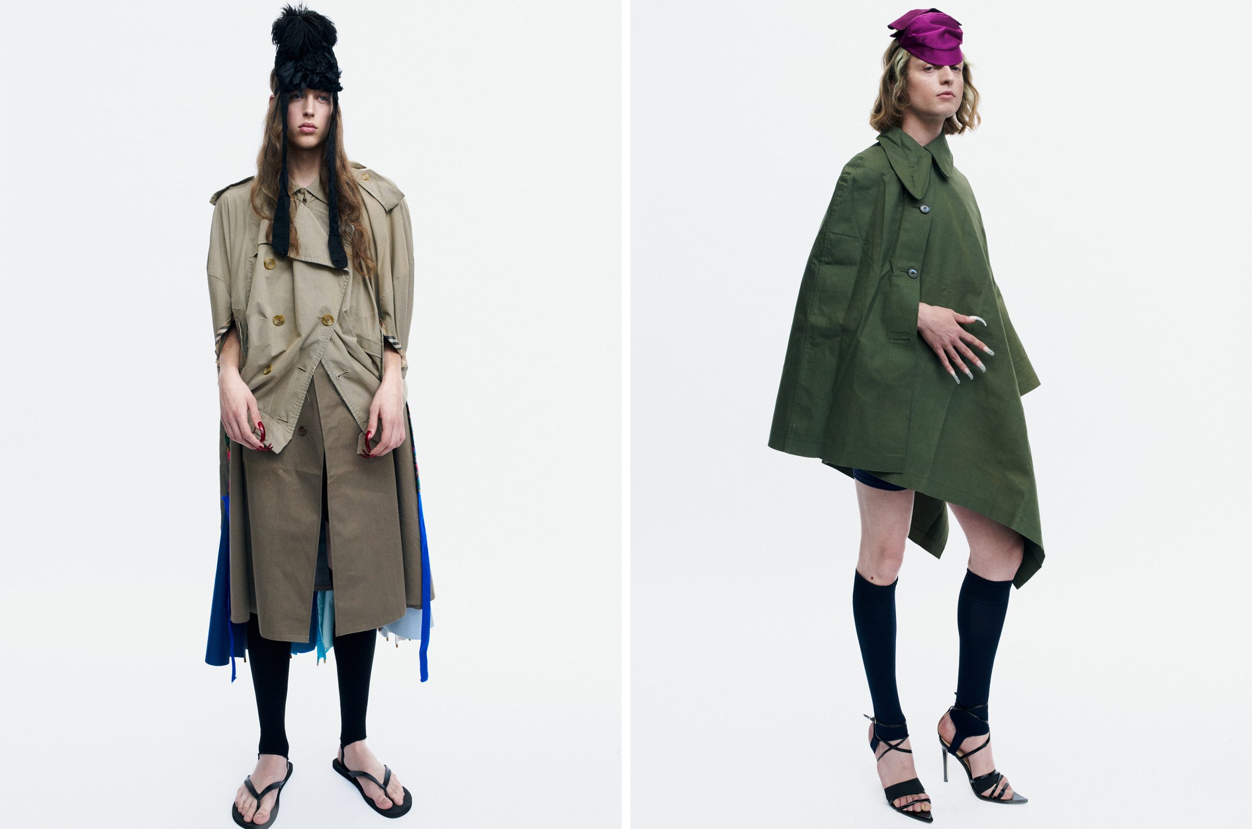 Lookbook van Pablo Salvador Willemars' collectie 'Nat bij Regen' door Marc de Groot