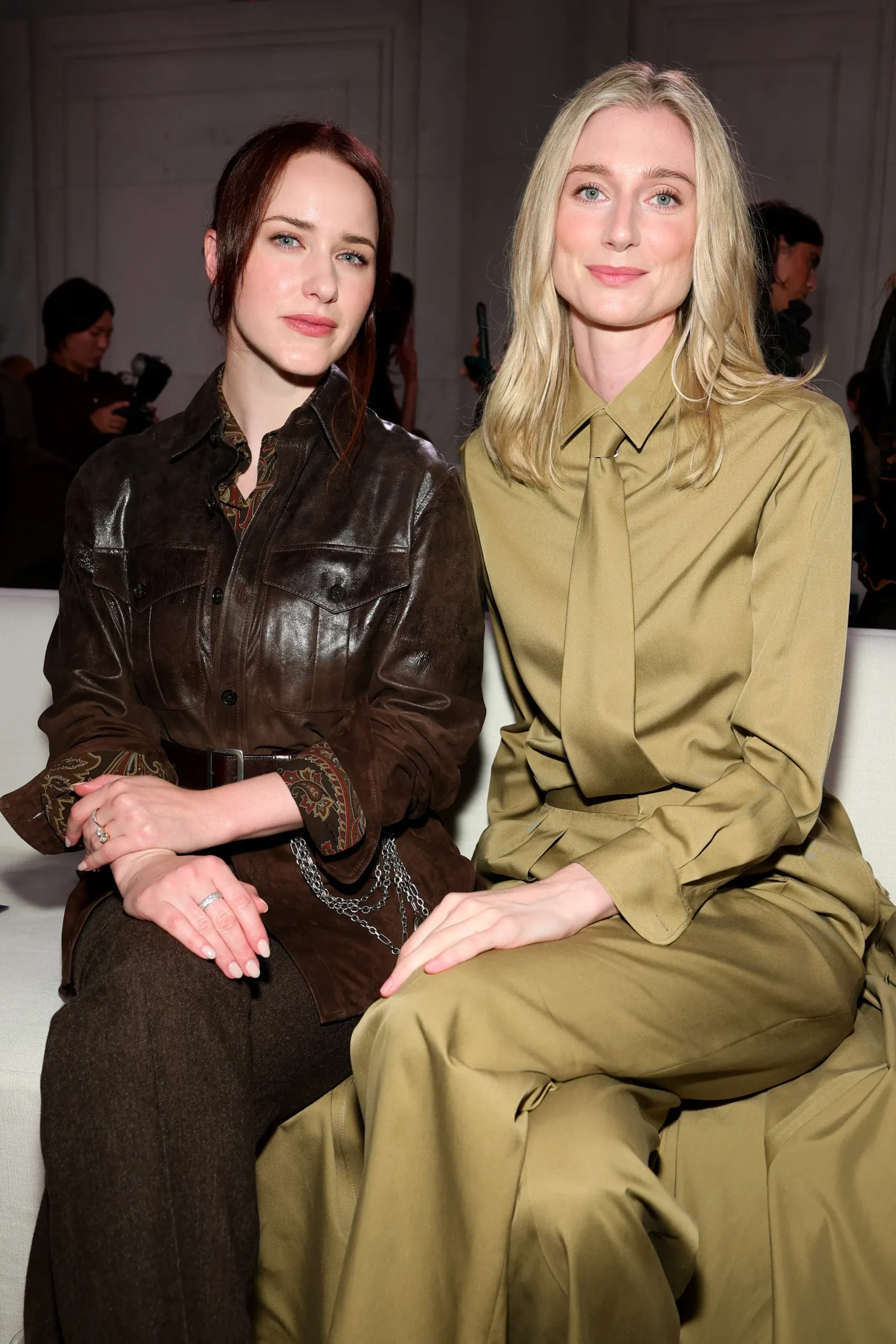 Rachel Brosnahan en Elizabeth Debicki bij Ralph Lauren