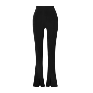 Flared broek met split van Norma Kamali