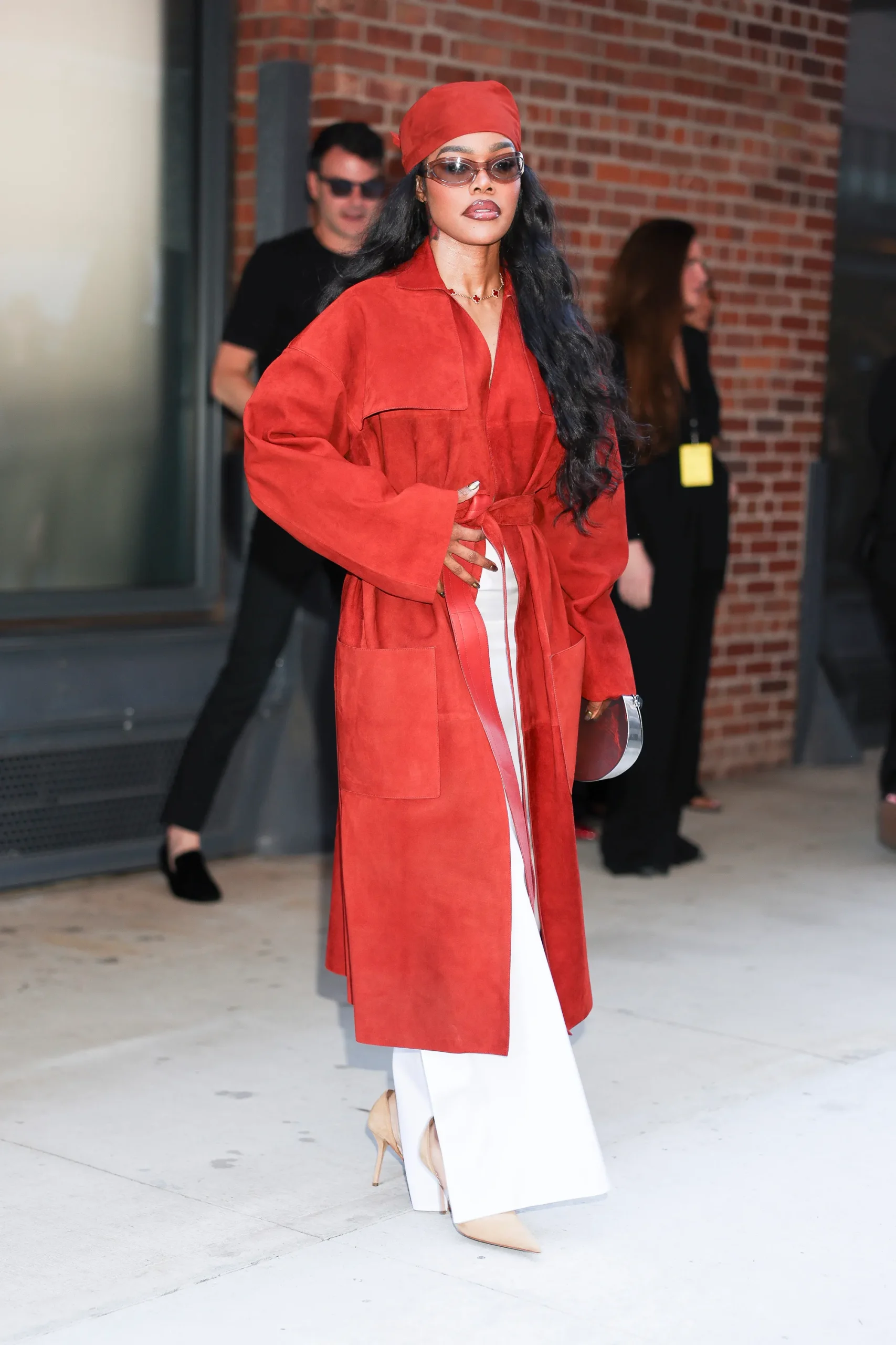 Teyana Taylor bij Calvin Klein
