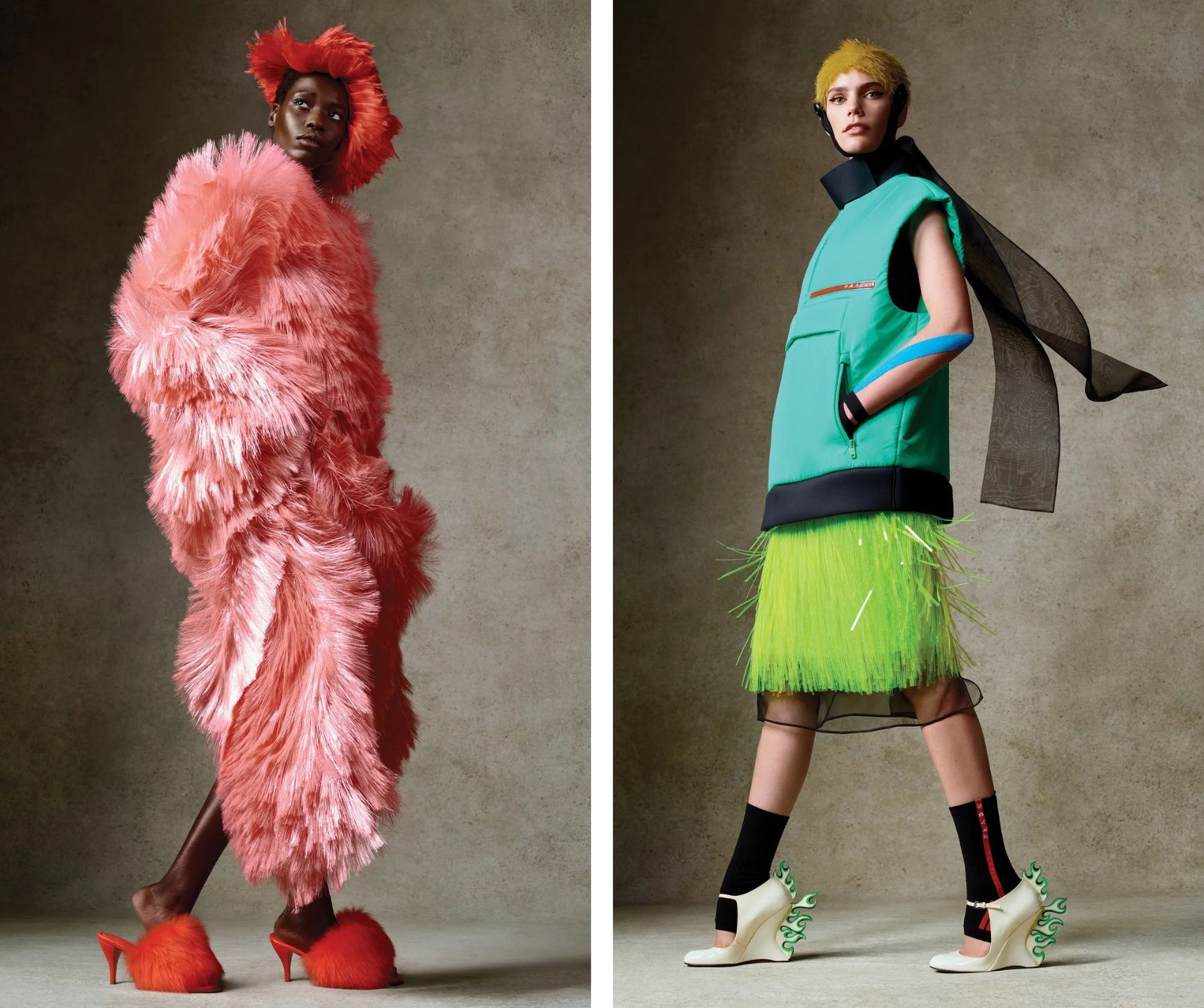 Looks gezien op de runway van Vogue World 2026: Milano. 