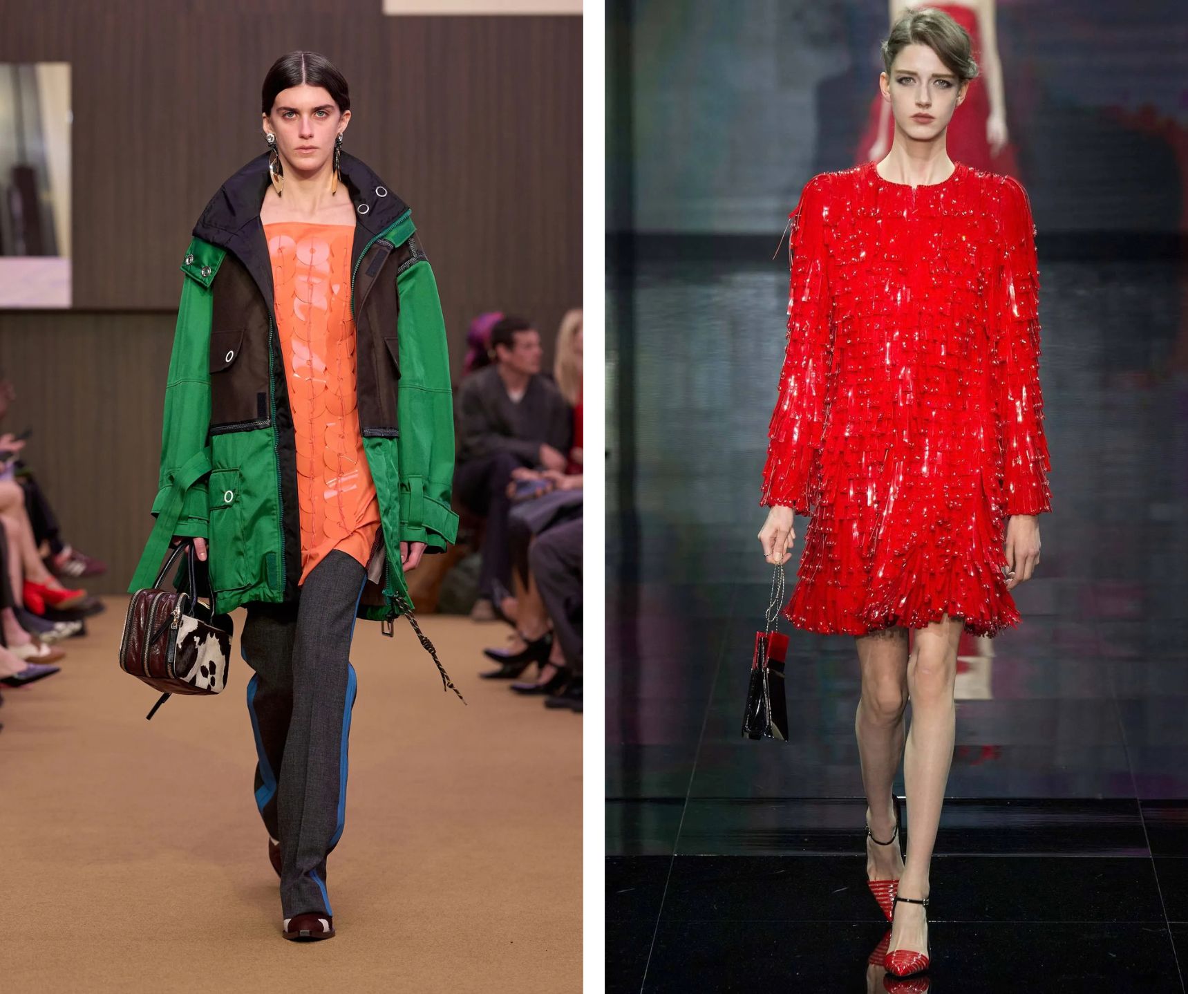 runwaylooks bij Vogue World 2026: Milano. 