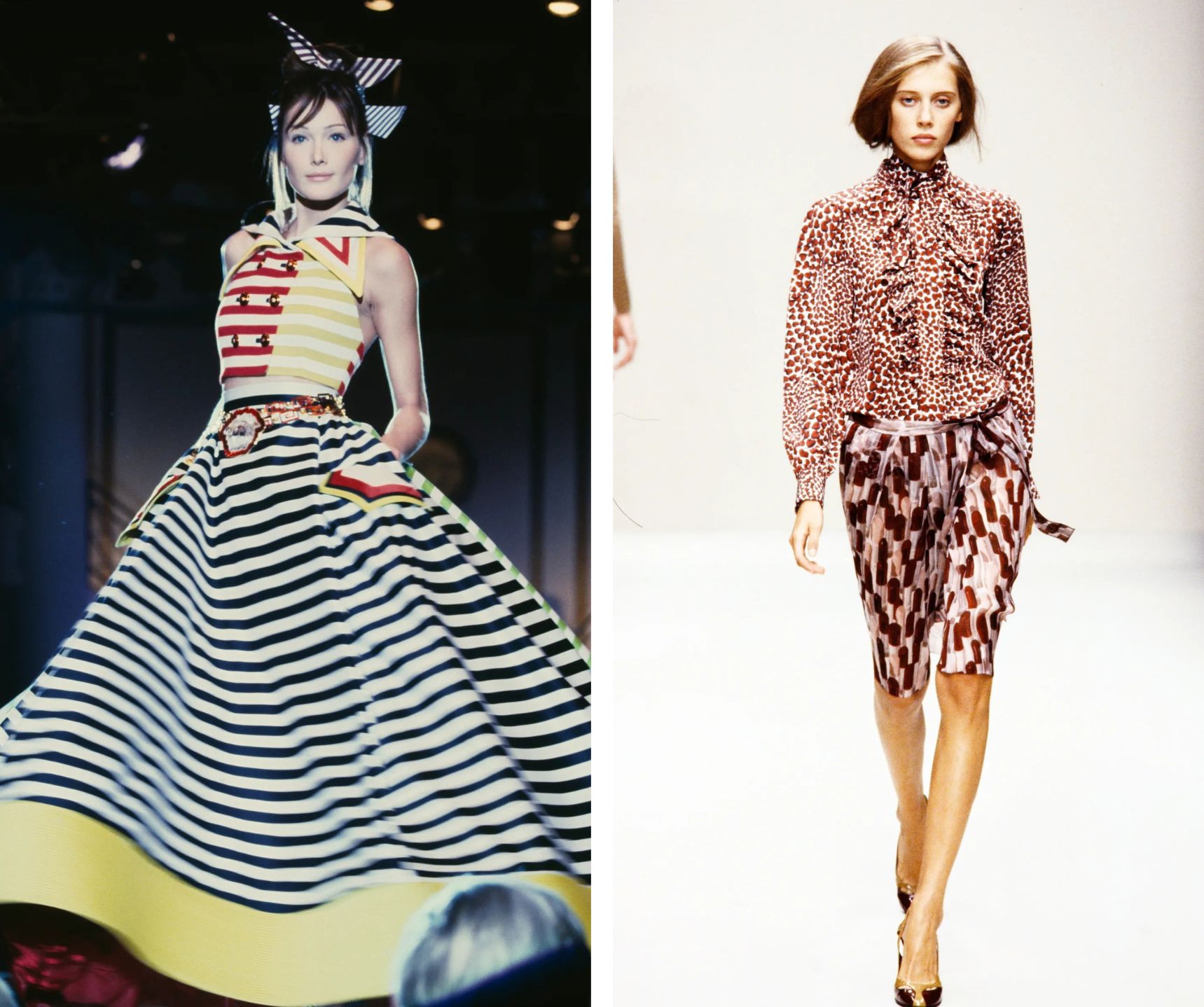 Vintage looks bij Vogue World 2026: Milano.