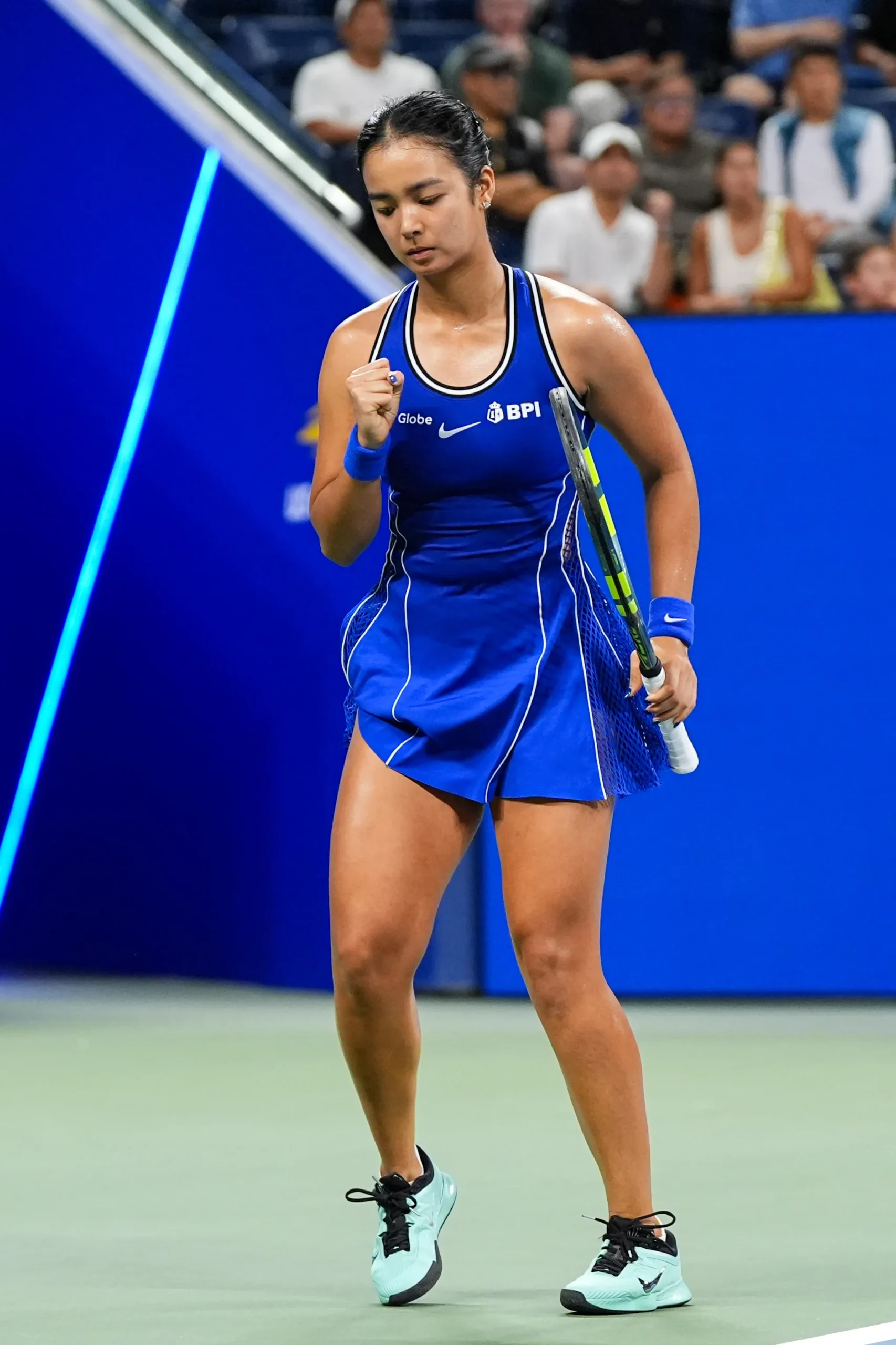 Outfit op de U.S. Open van Alexandra Eala