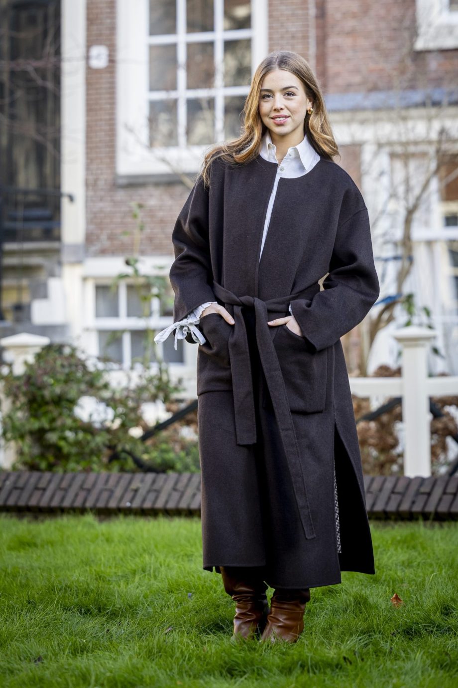Prinses Alexia bij de winterfotosessie