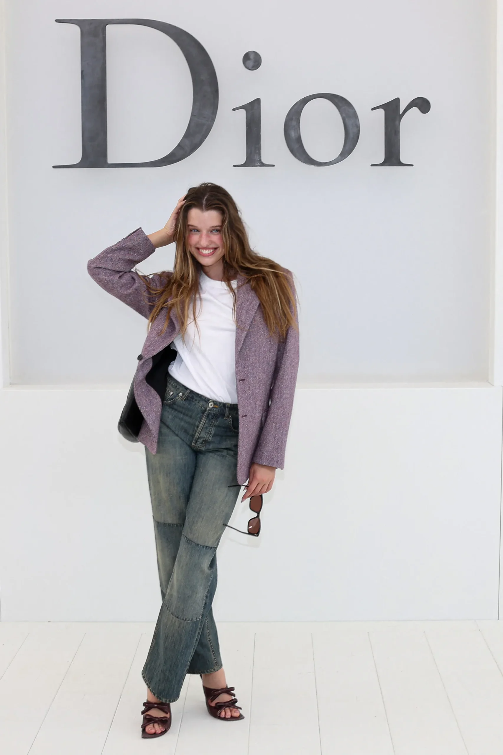 Ever Anderson bij Dior lente/zomer 2027