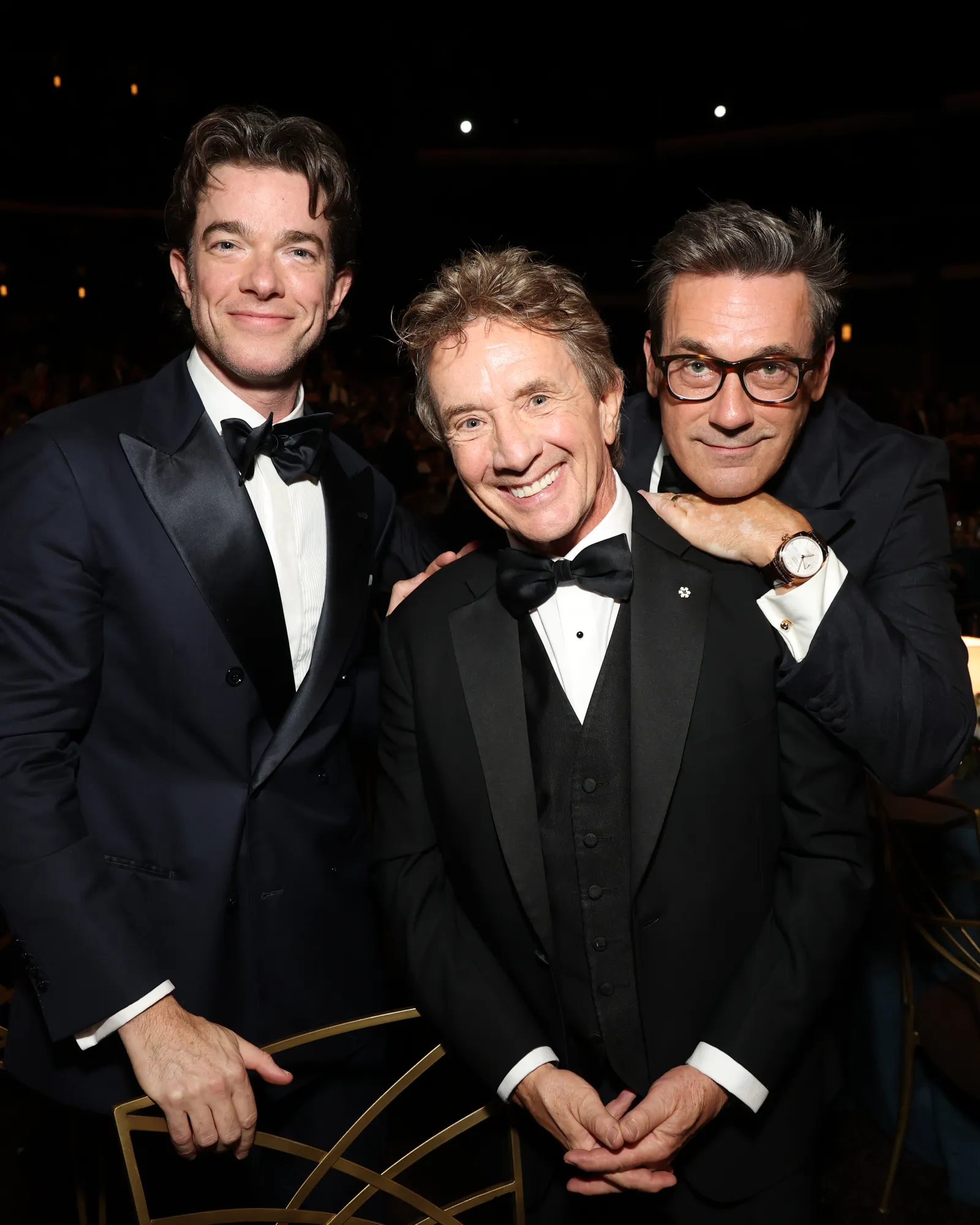 Een van de foto's binnen bij de Emmy Awards 2026