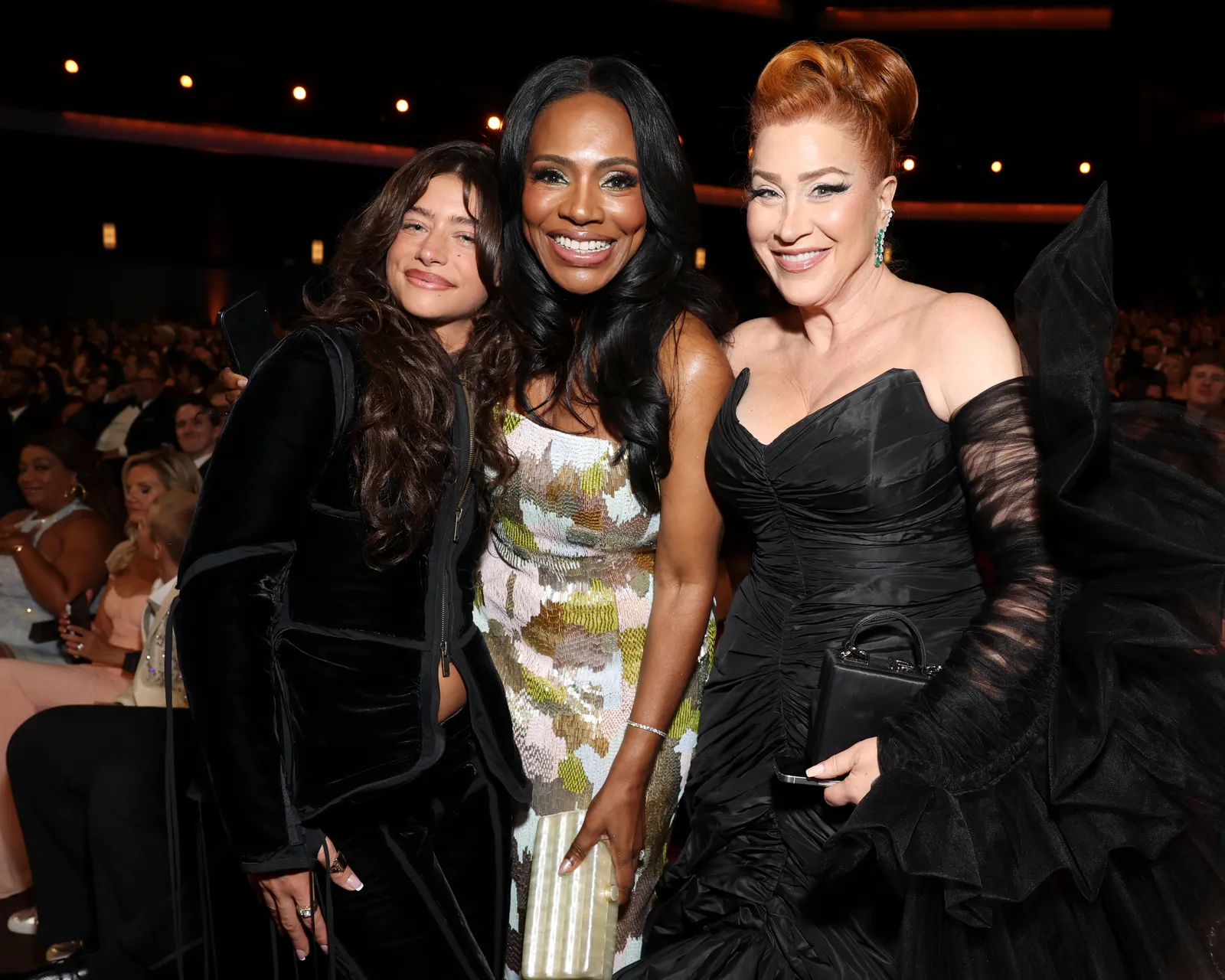 Een van de foto's binnen bij de Emmy Awards 2026
