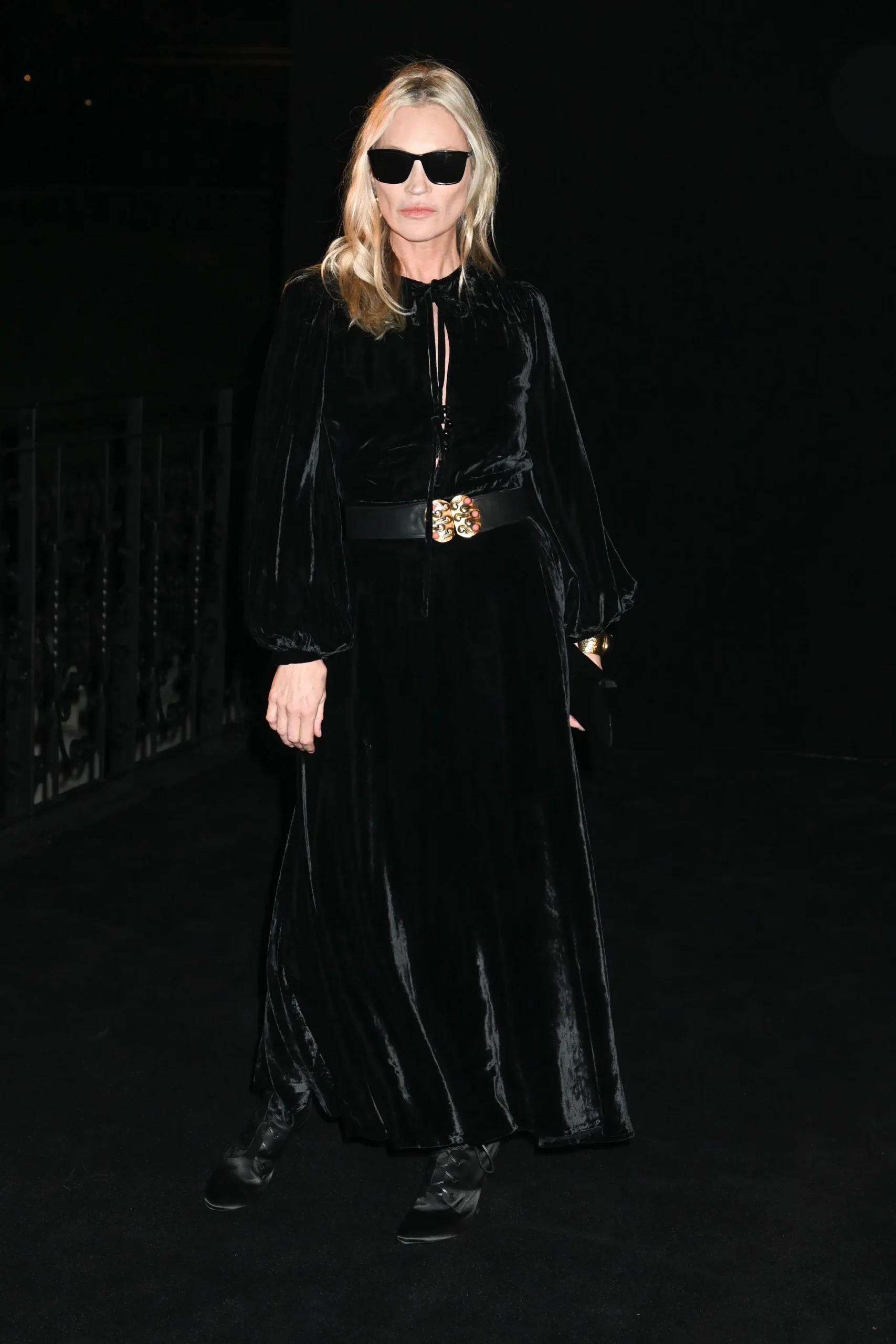 Kate Moss bij Saint Laurent