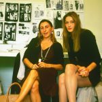 Miuccia Prada en Carla Bruni