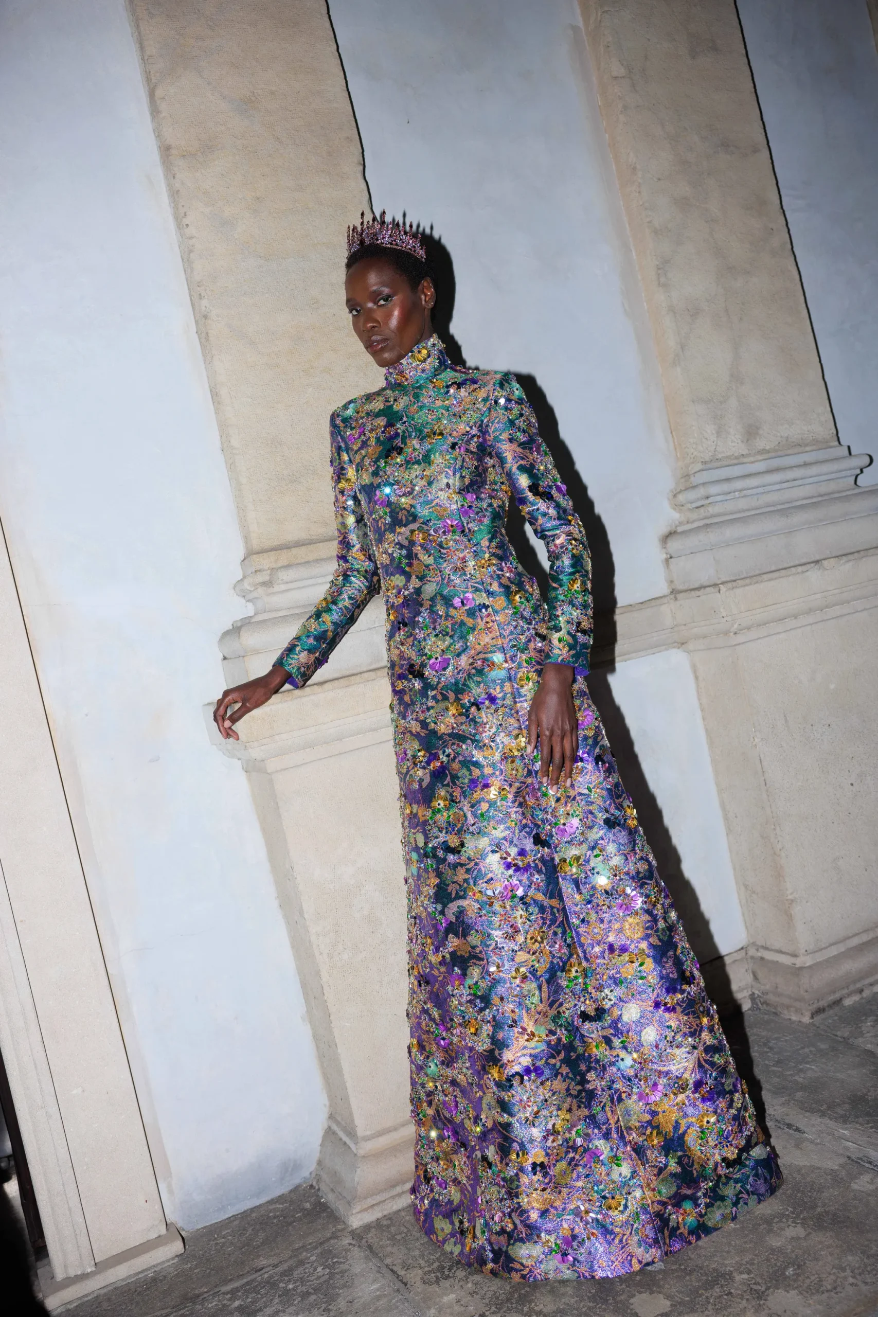 Awar Odhiang bij Vogue World 2026: Milano