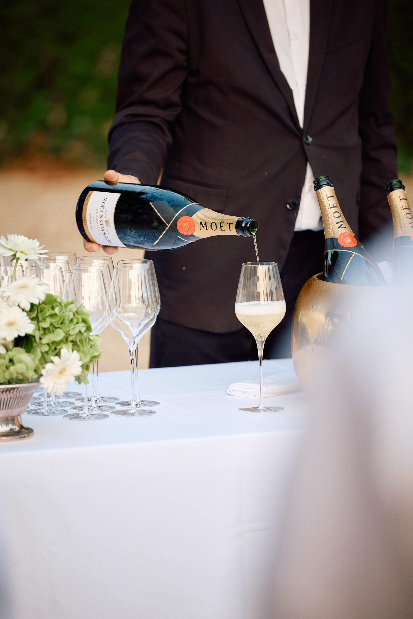 Champagne van Moët & Chandon