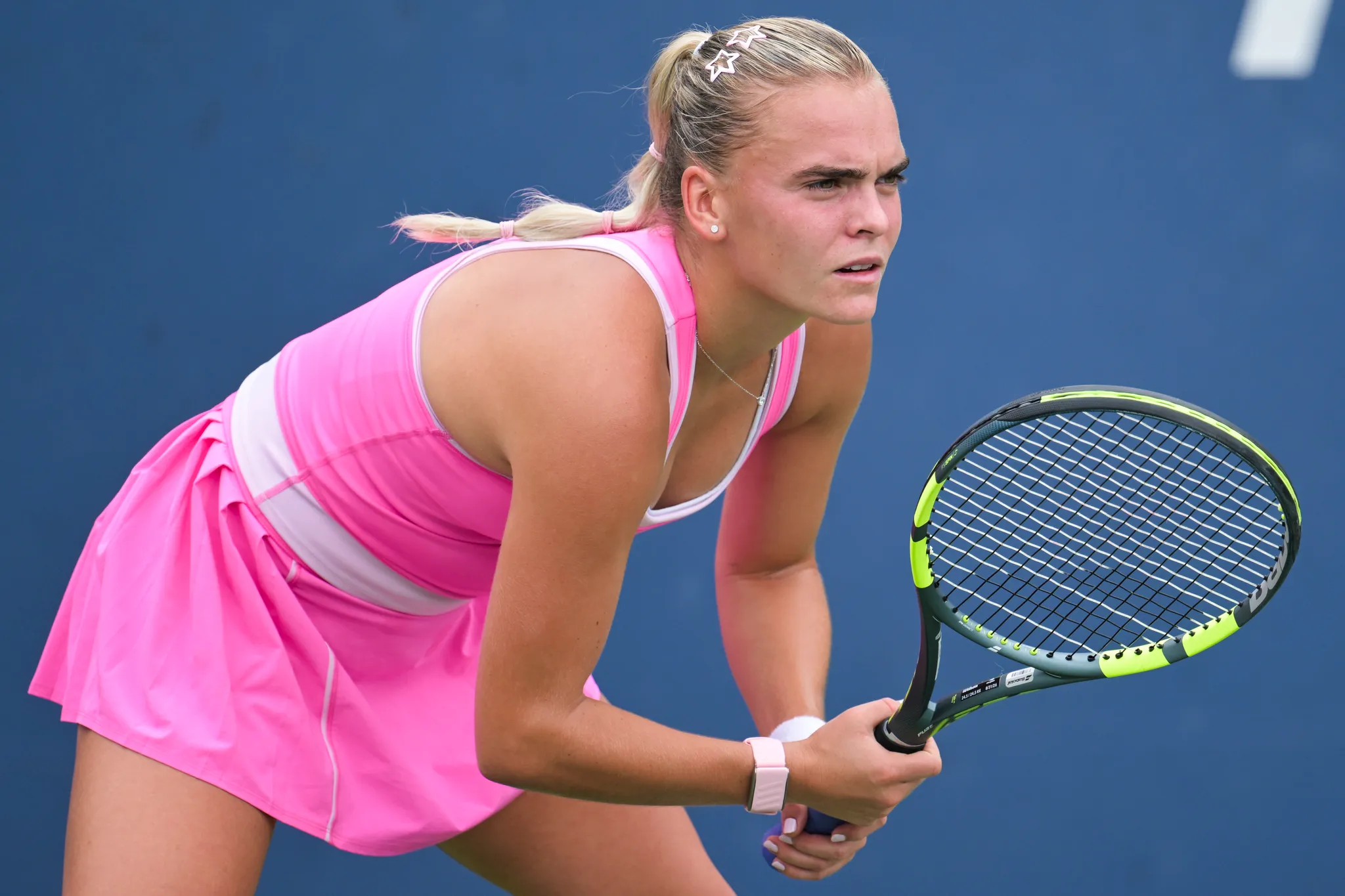 Outfit op de U.S. Open van Sara Bejlek