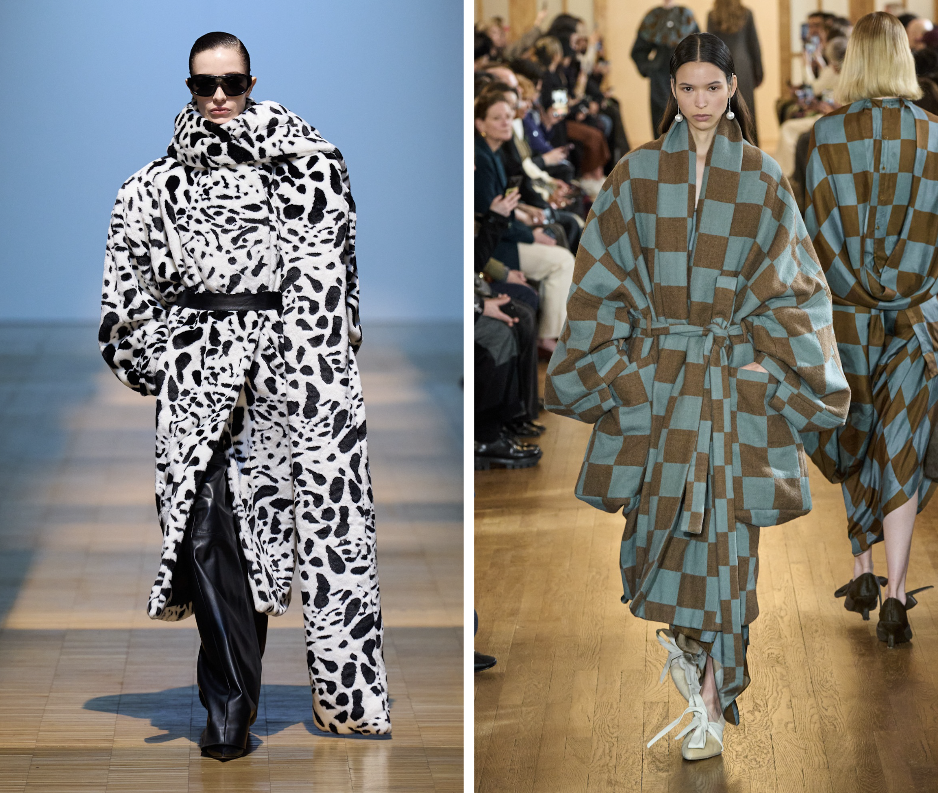Situationist en Uma Wang herfst/winter 2026 jassen met print