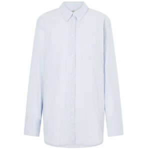 Blauw overhemd van toteme