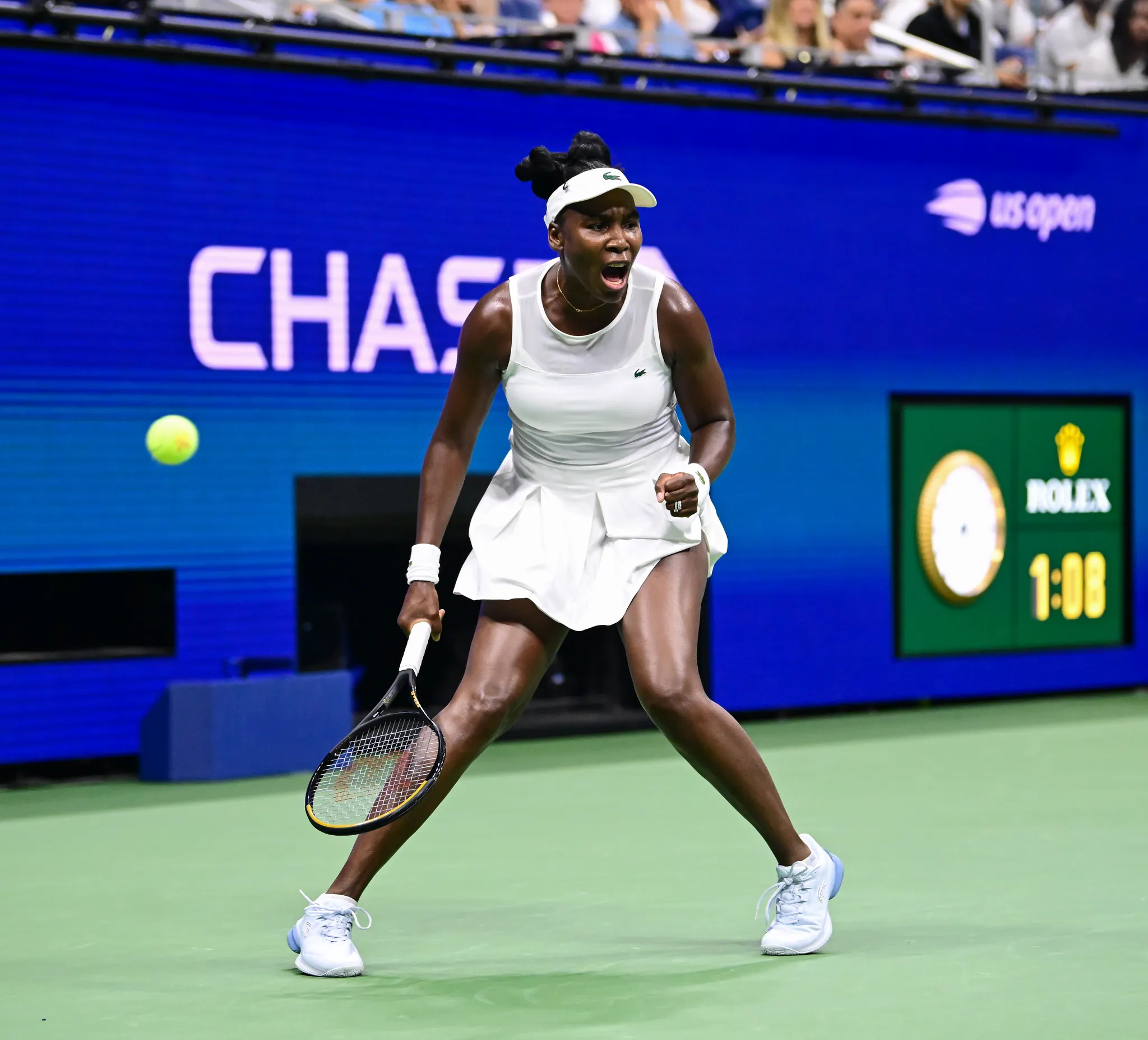 Outfit op de U.S. Open van Venus Williams