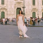 Vittoria Ceretti in Milaan voor Vogue World 2026