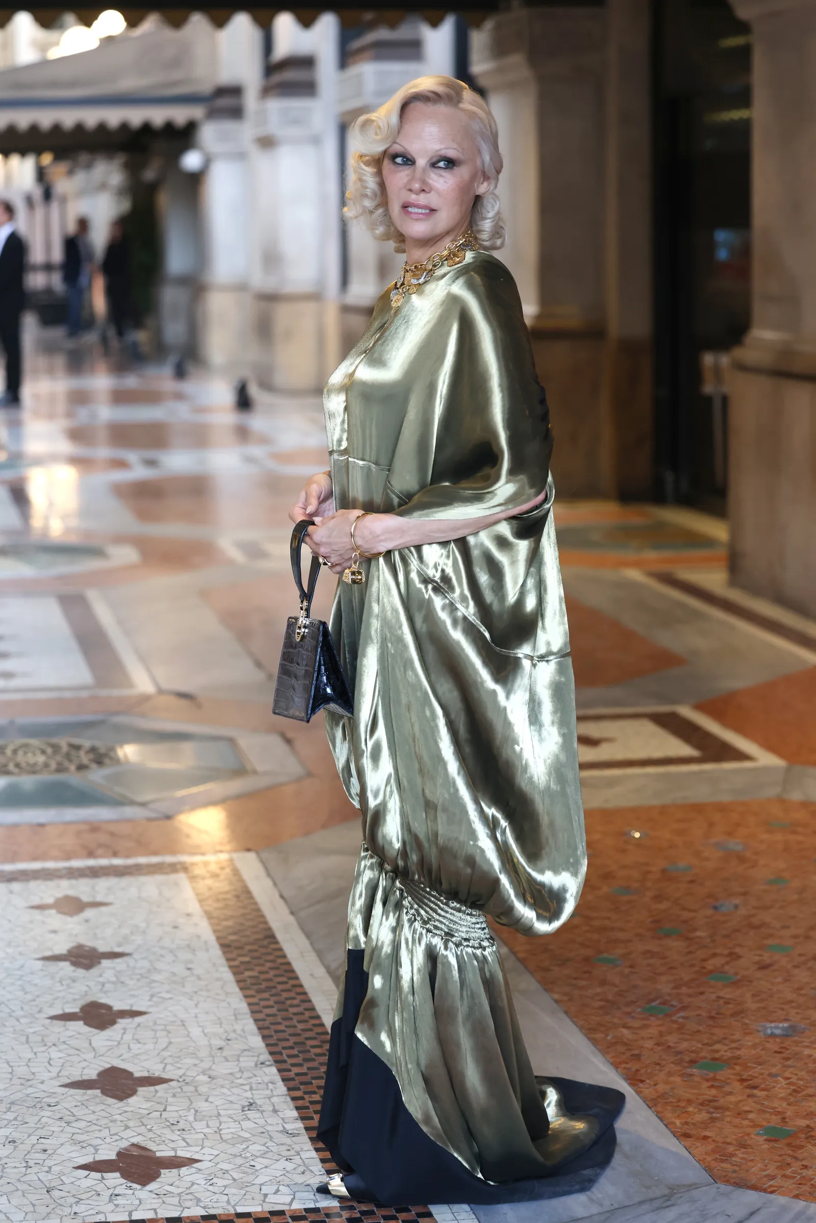 Pamela Anderson bij Vogue World: Milano