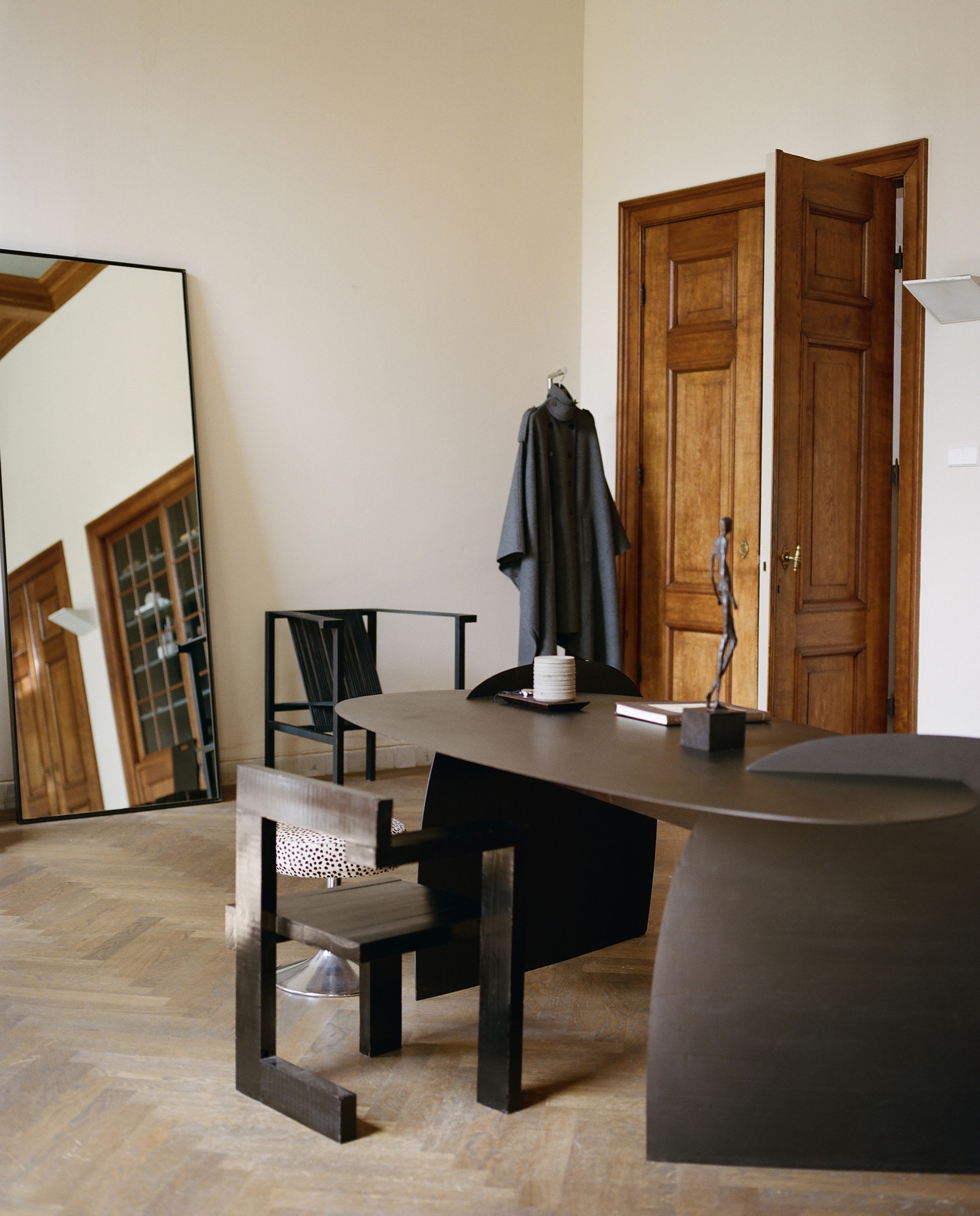 Het atelier van Róhe in Amsterdam