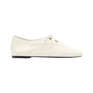 Massimo Dutti witte derby sneaker