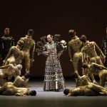 Kostuums ontworpen door Viktor & Rolf voor 'Auspicy', een nieuw ballet van Alysa Pires voor het herfstseizoen van het New York City Ballet