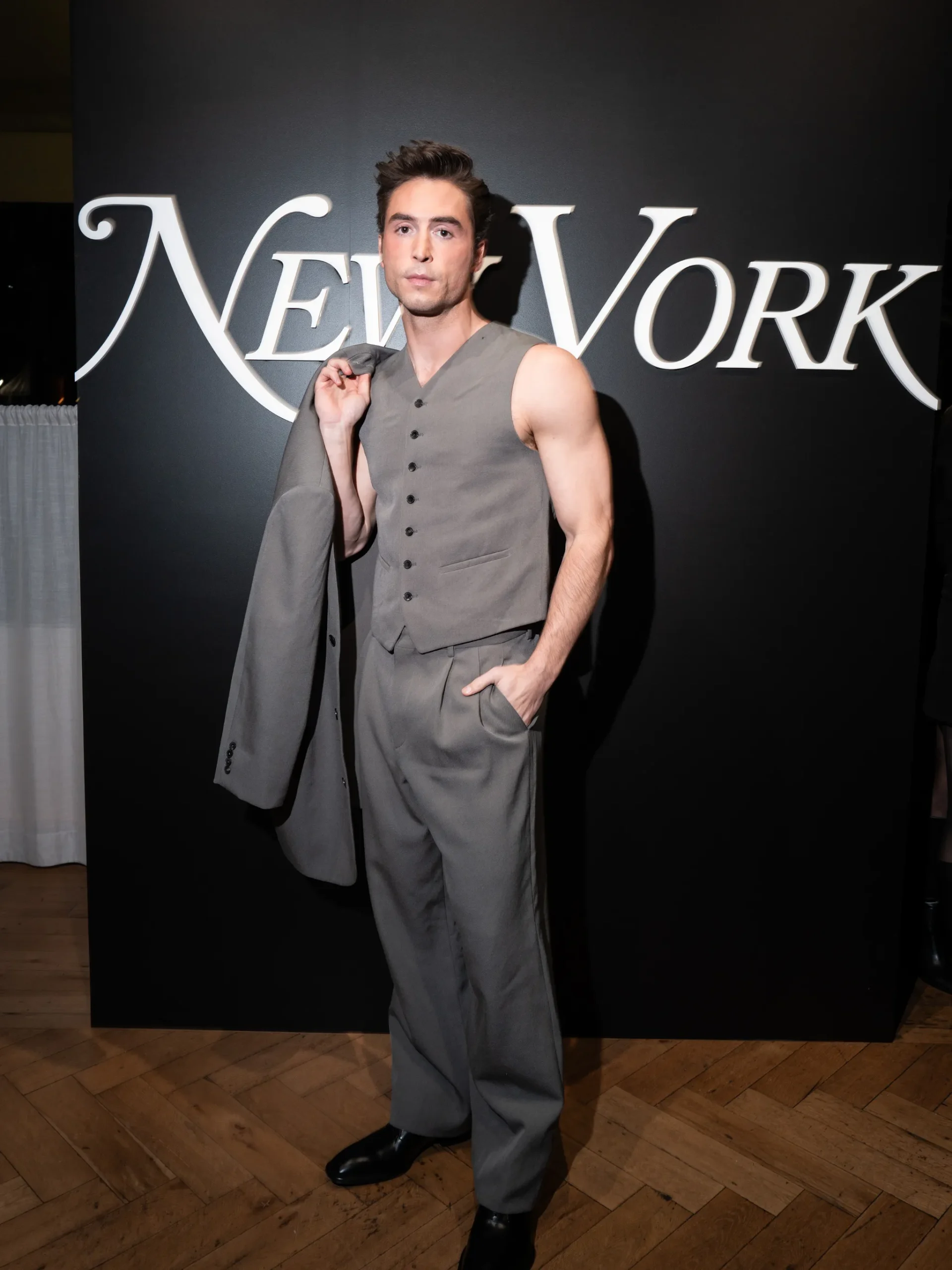 Benito Skinner in Calvin Klein Collection