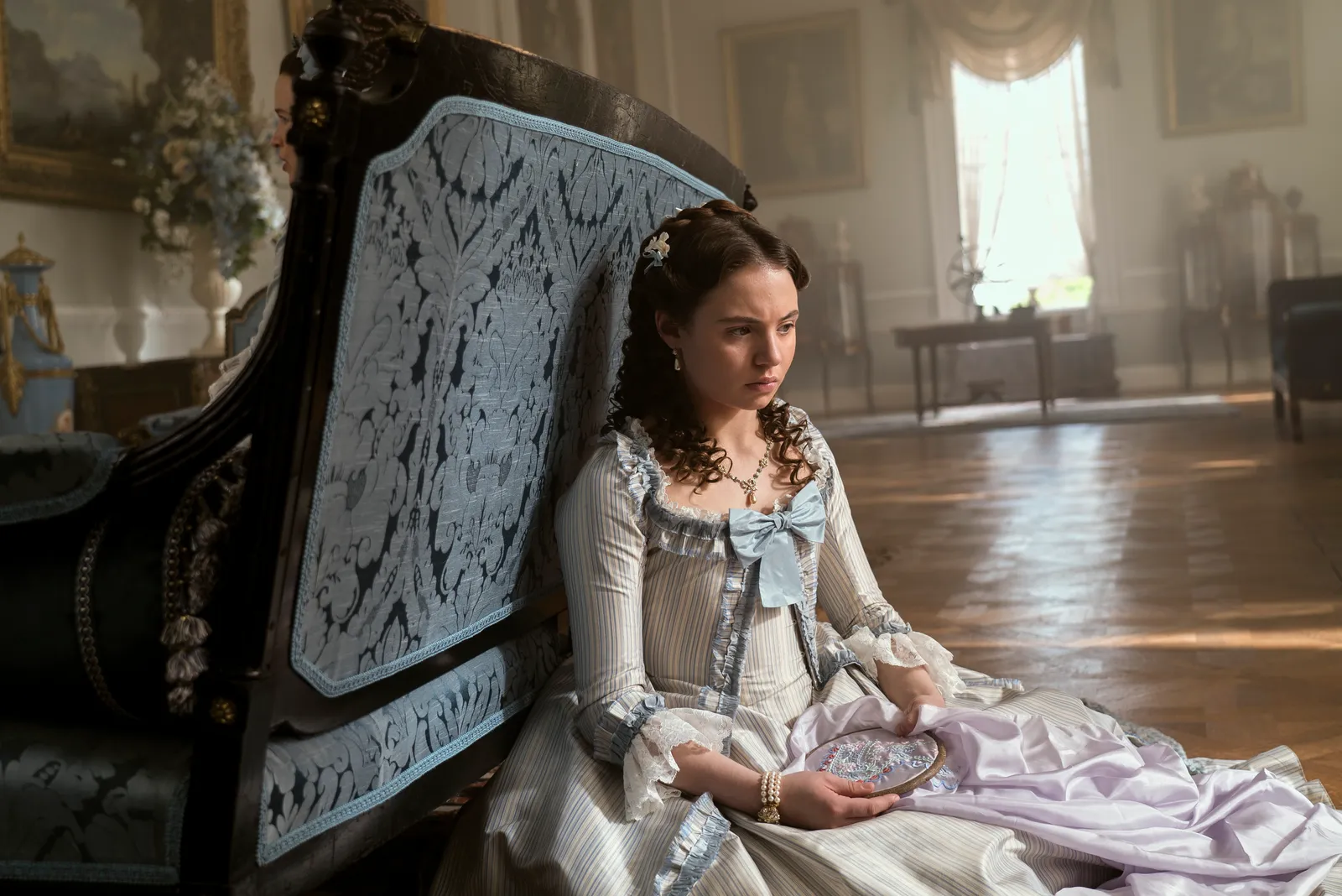 Violet Bridgerton in de serie Brigerton