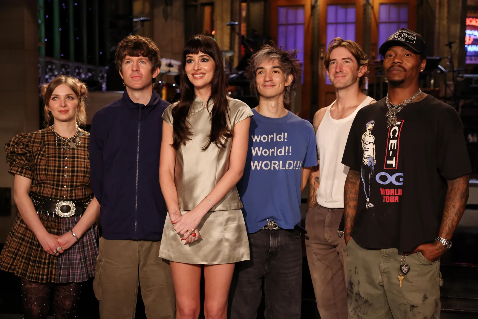 Dakota Johnson bij SNL