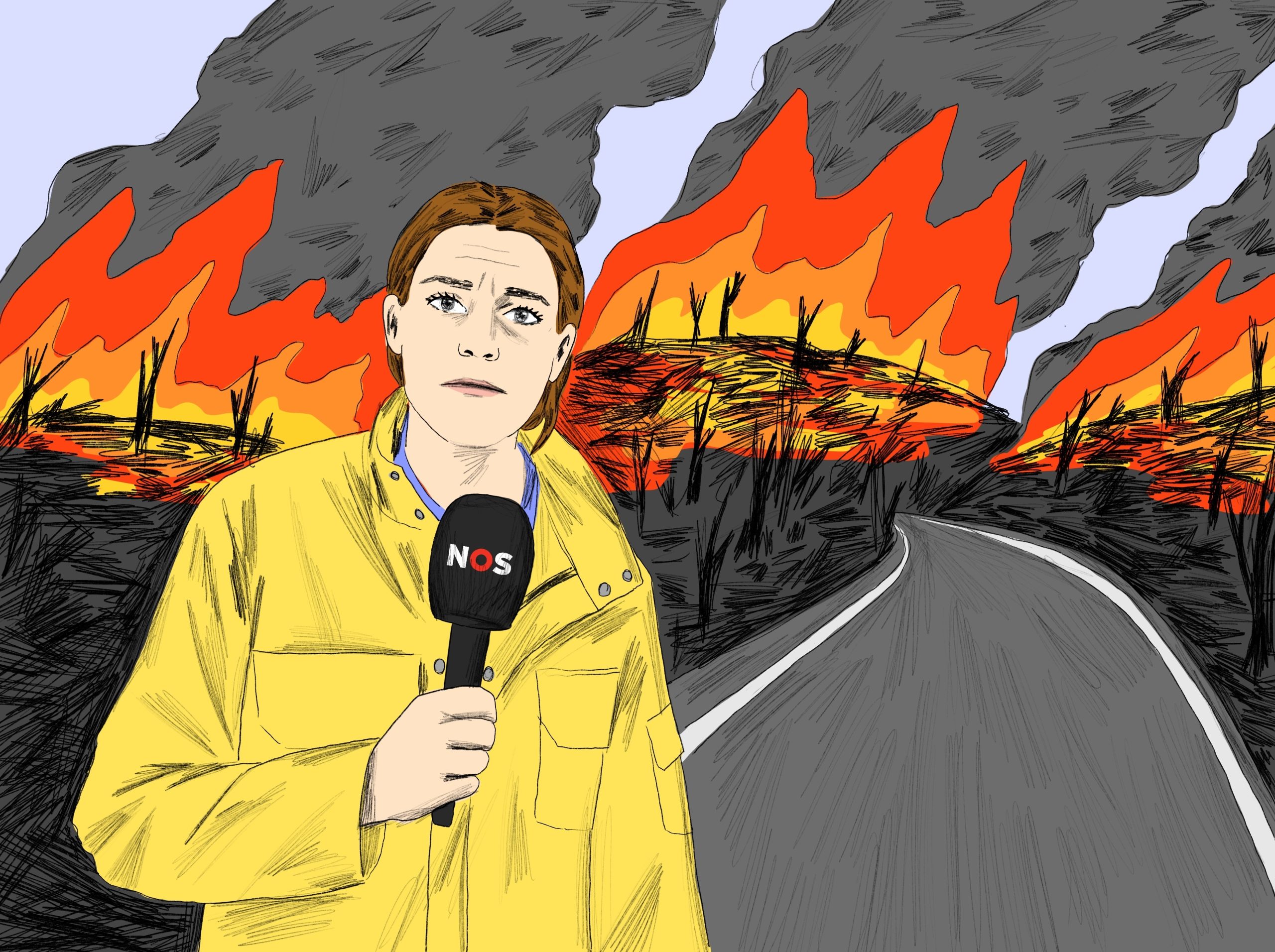 Cartoon van Jip van den Toorn