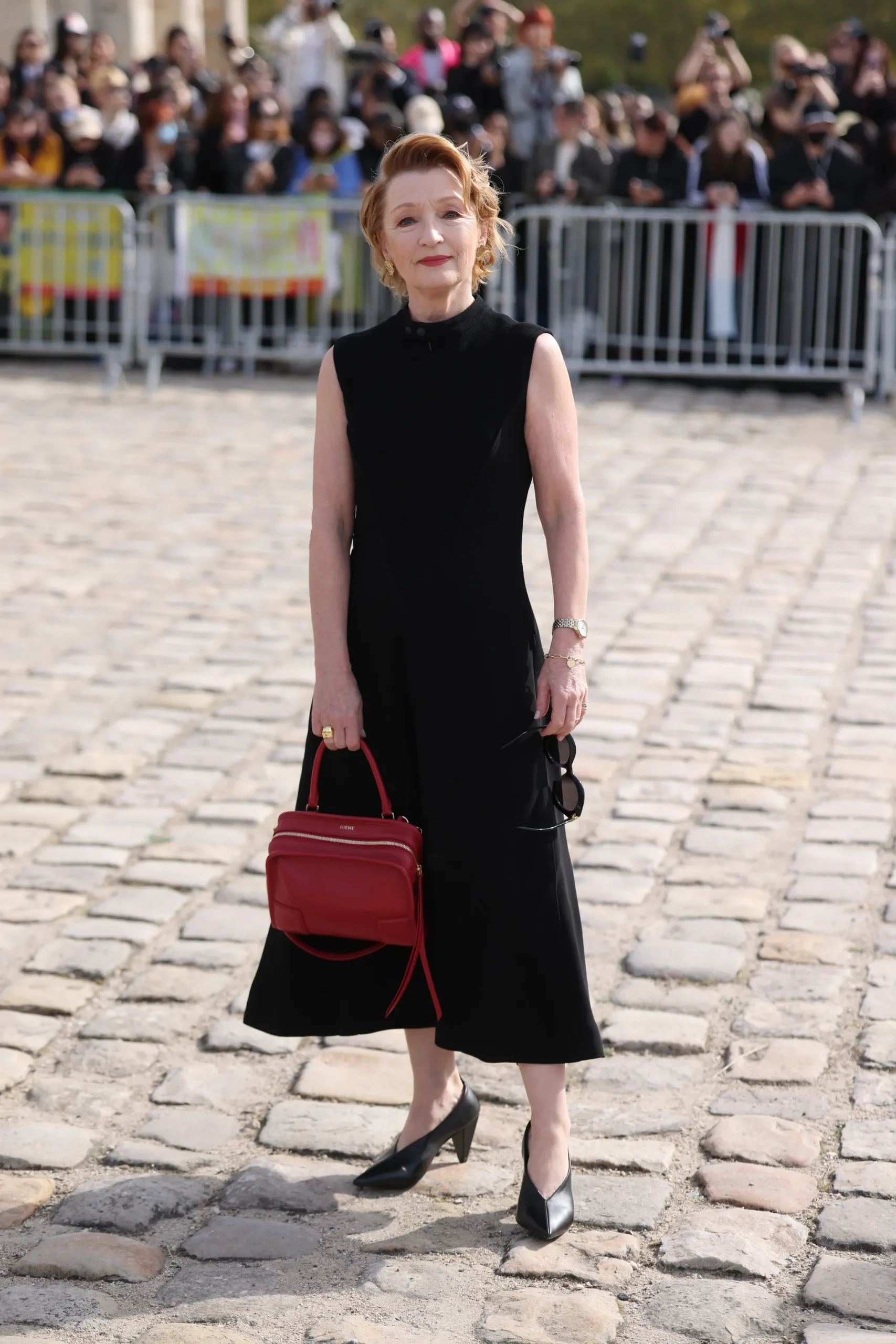 Lesley Manville bij Loewe