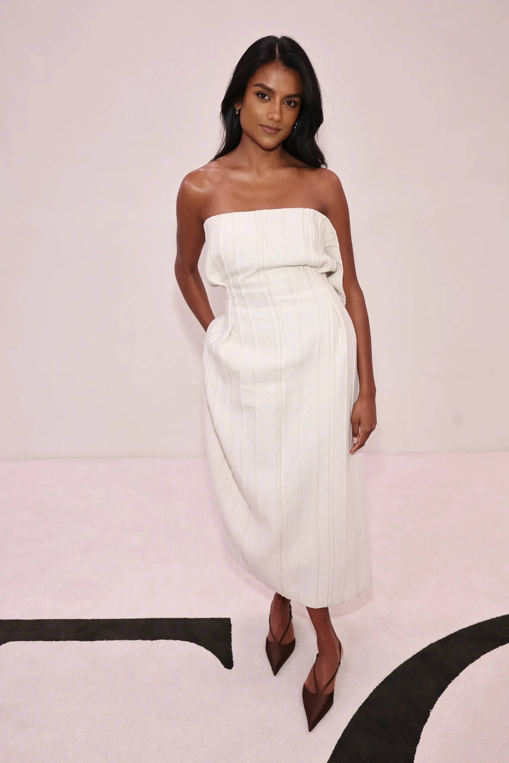 Simone Ashley in Calvin Klein Collection