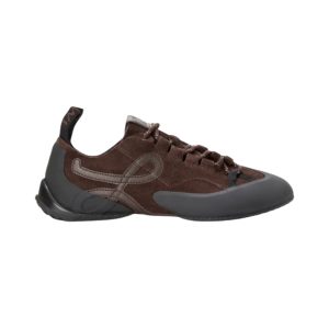 LoeweGrip Anagram suede sneakers