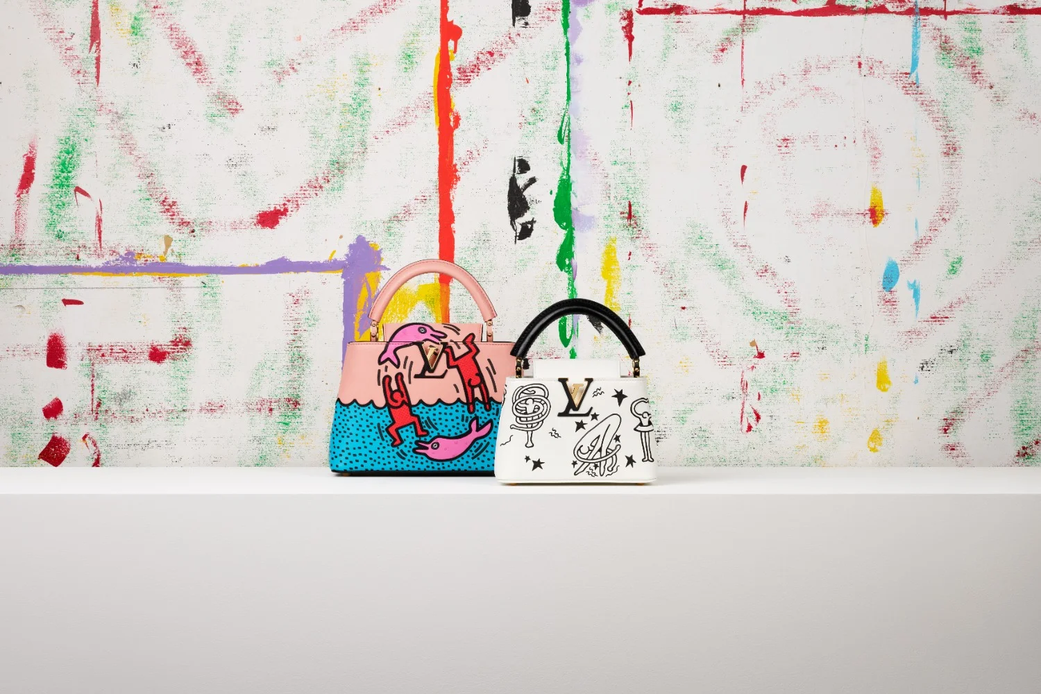 De Artycapucines-collectie van Louis Vuitton met het werk van Keith Haring